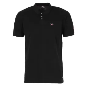 Canada Weather Gear Men's Pique Polo with Ribbed Collar and Cuff