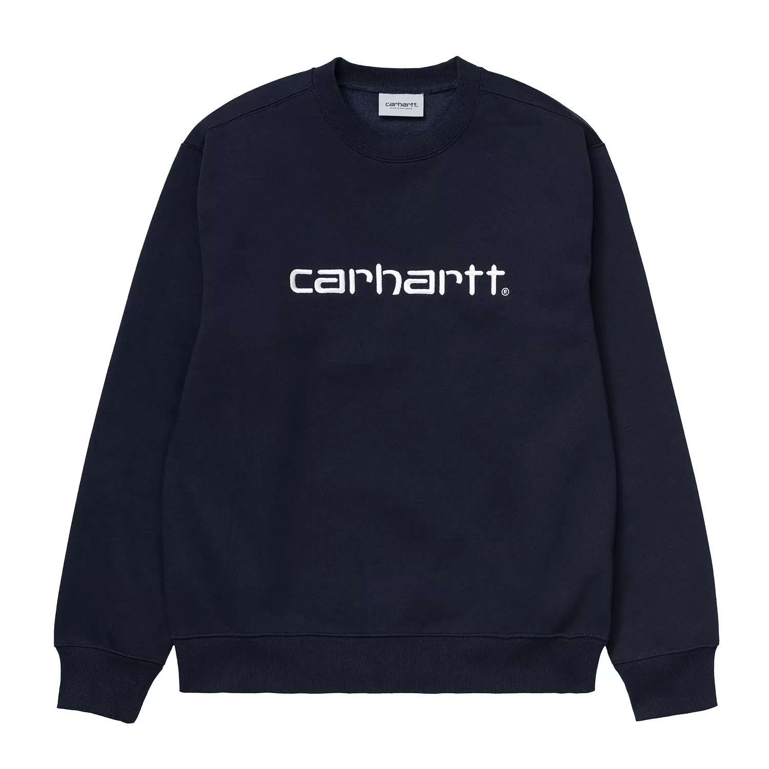 Carhartt Carhartt Sweat Dark Navy / White