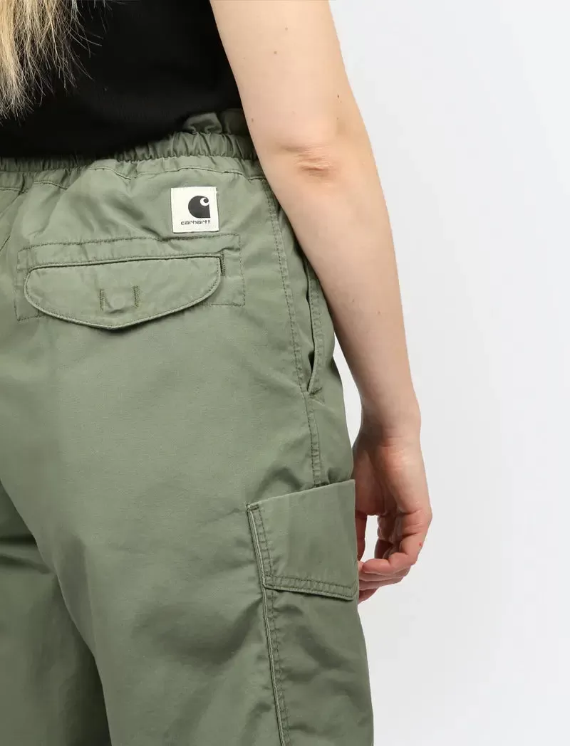 Carhartt WIP Denver Short Dollar Green Stone Washed