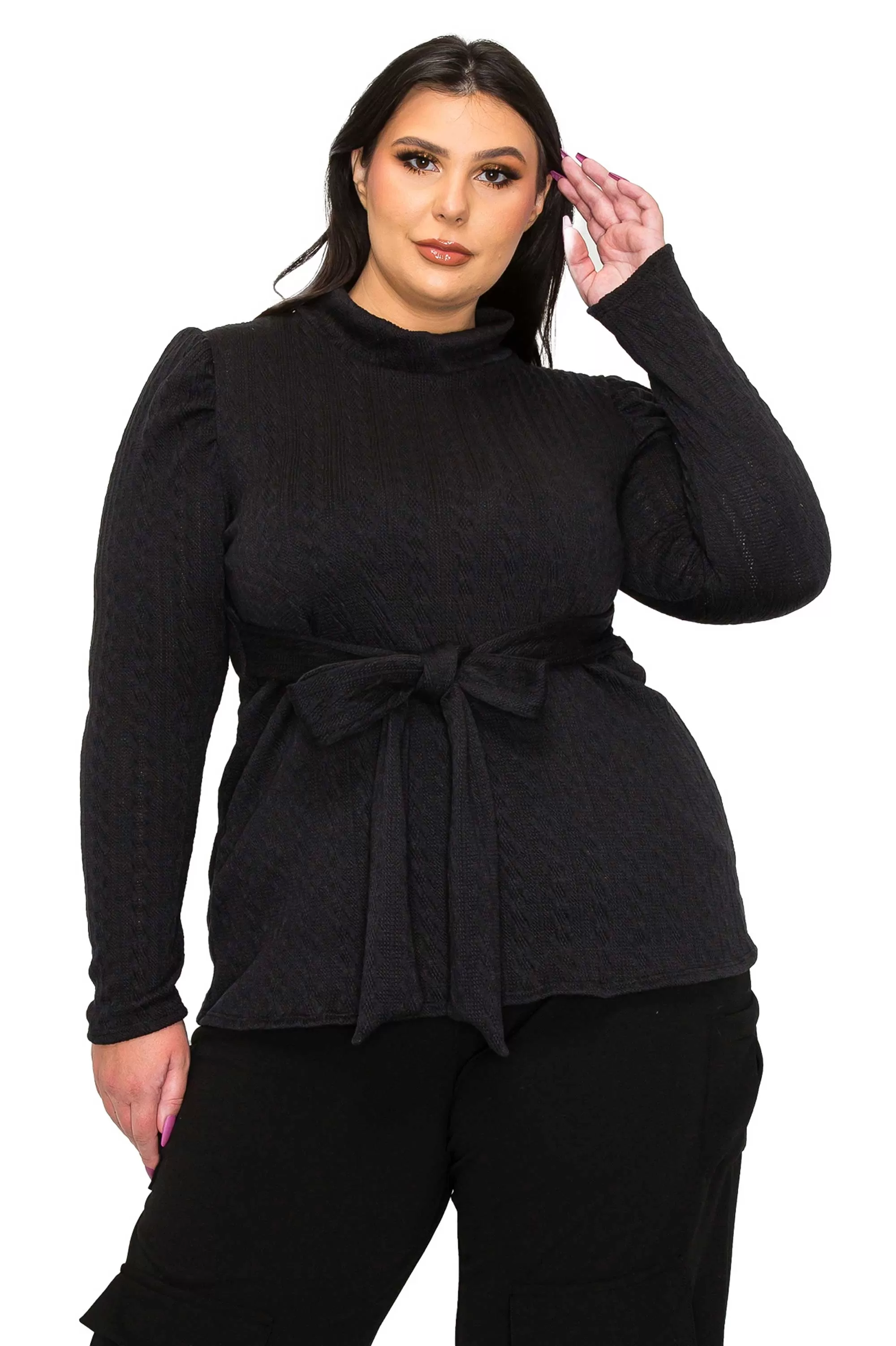 Catriona Waist Tie Sweater