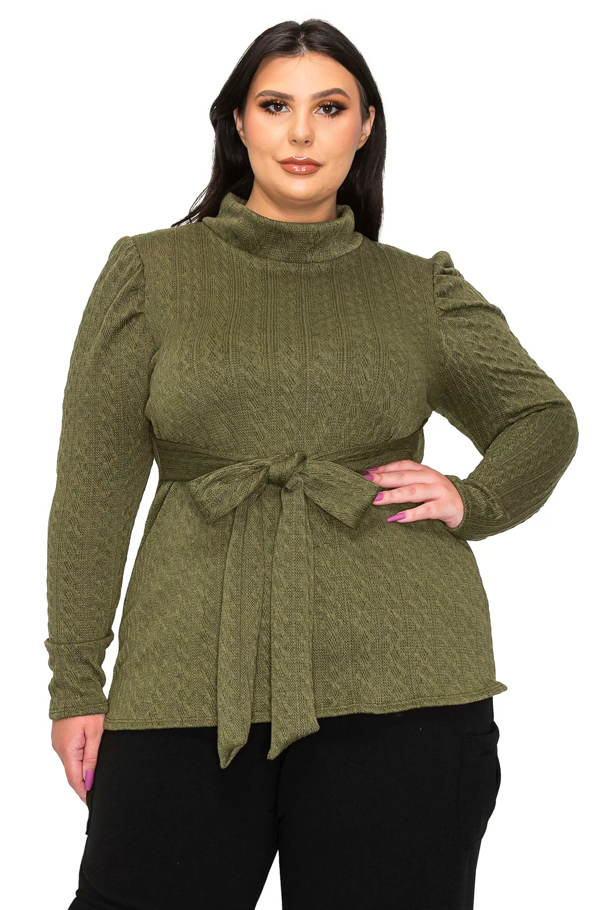 Catriona Waist Tie Sweater