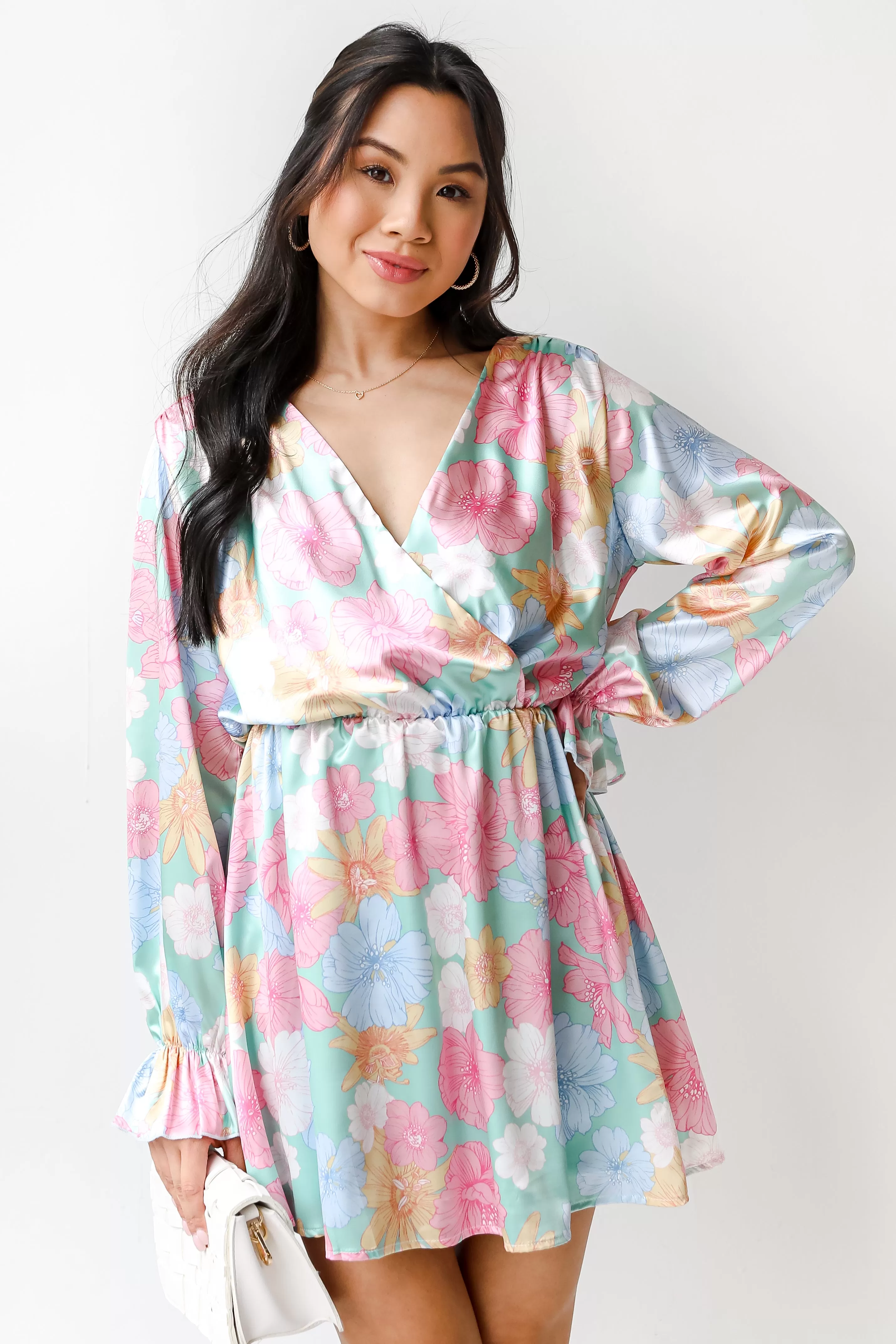 Chance of Blooms Floral Dress