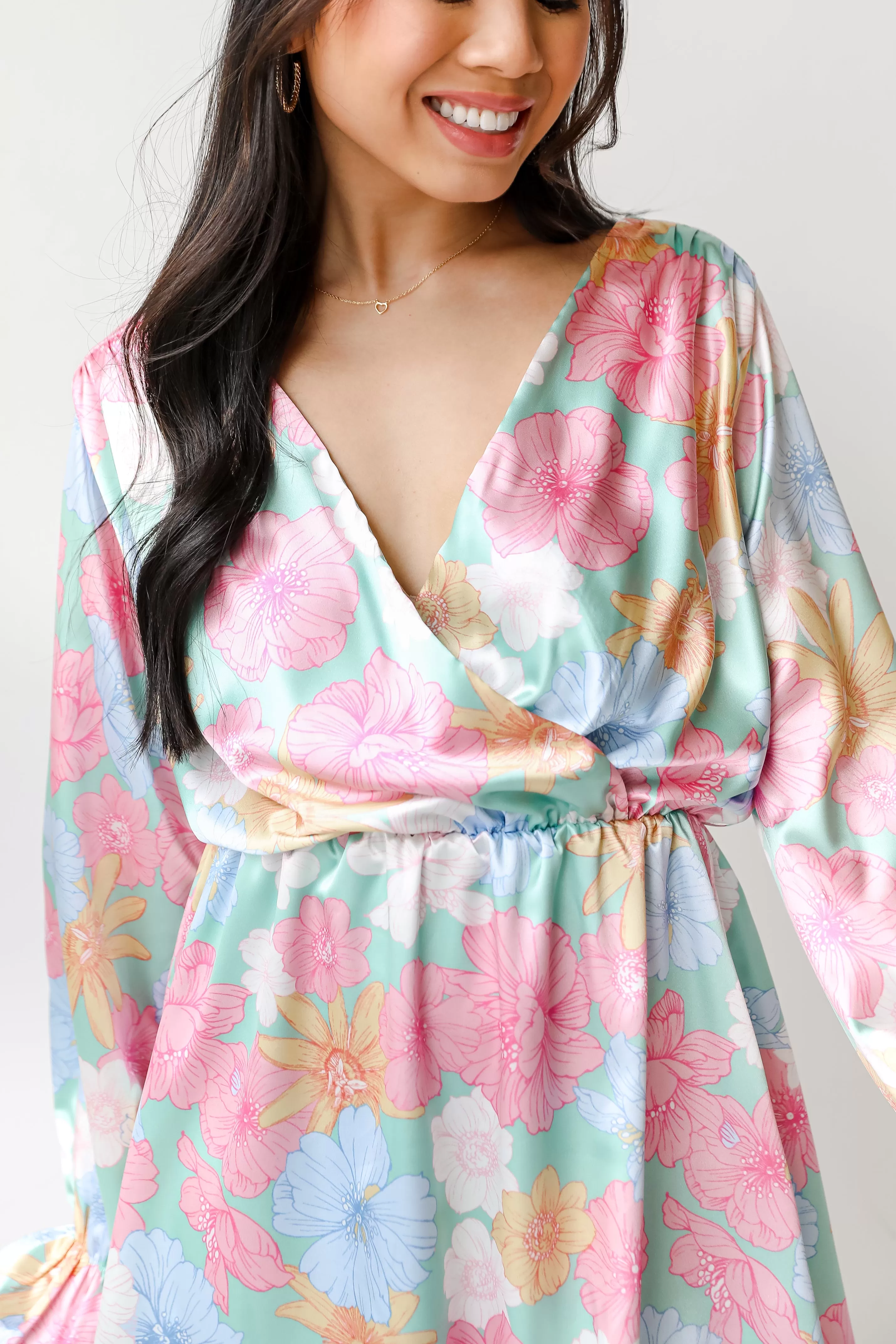 Chance of Blooms Floral Dress