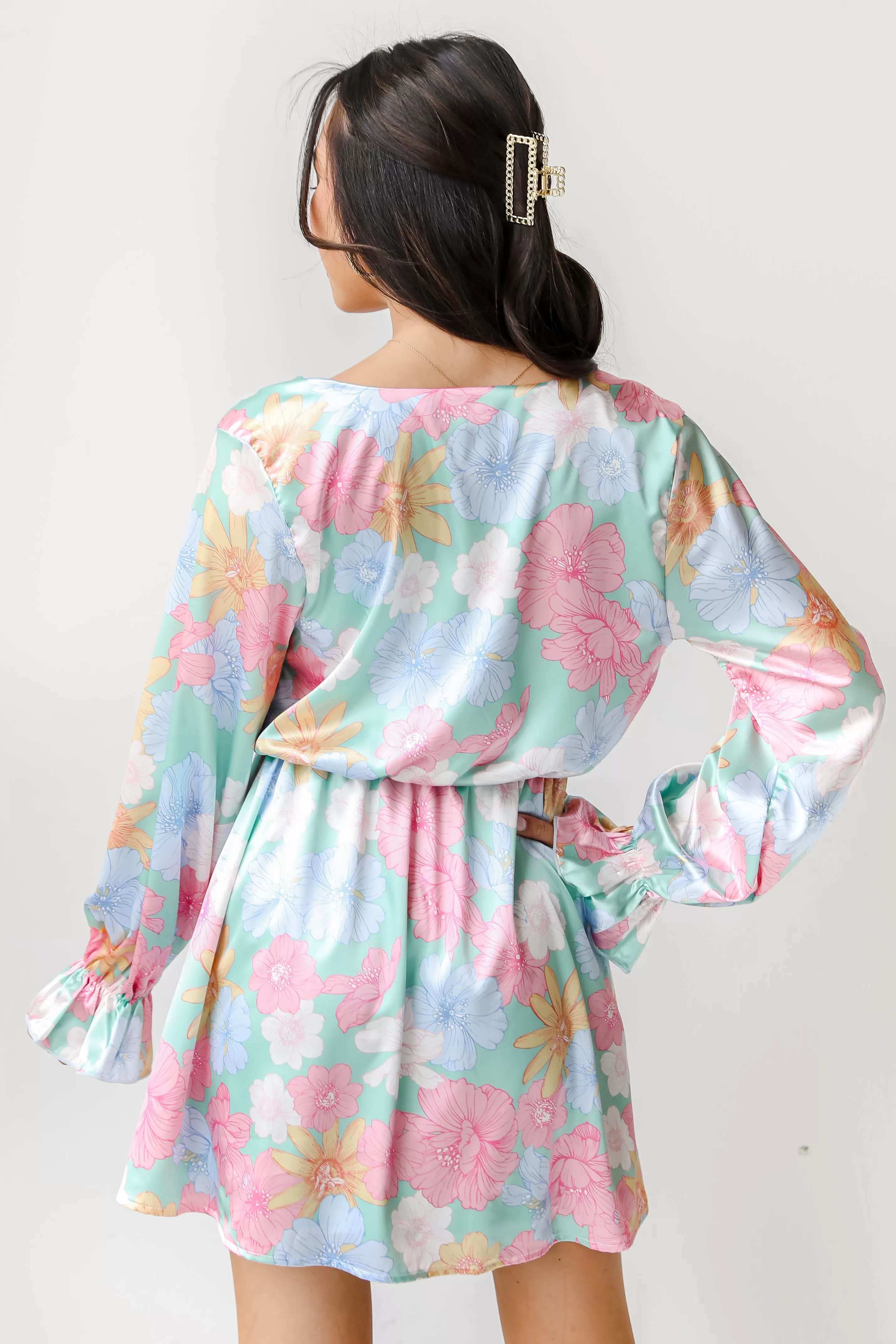 Chance of Blooms Floral Dress