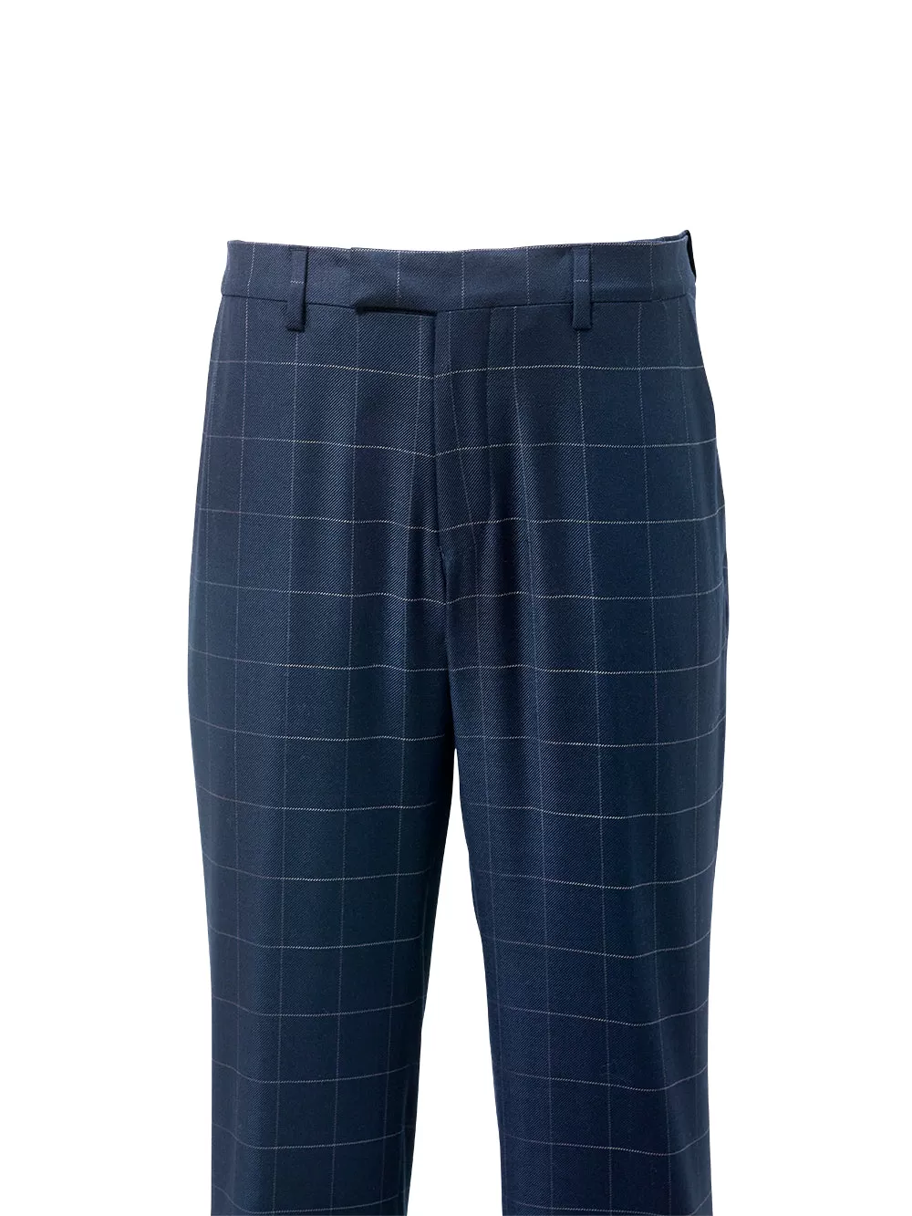 Classic Fit Essential Wool Flat Front Suit Pants | Clearance