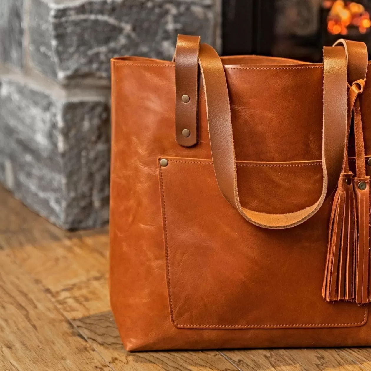 Classic Leather Tote