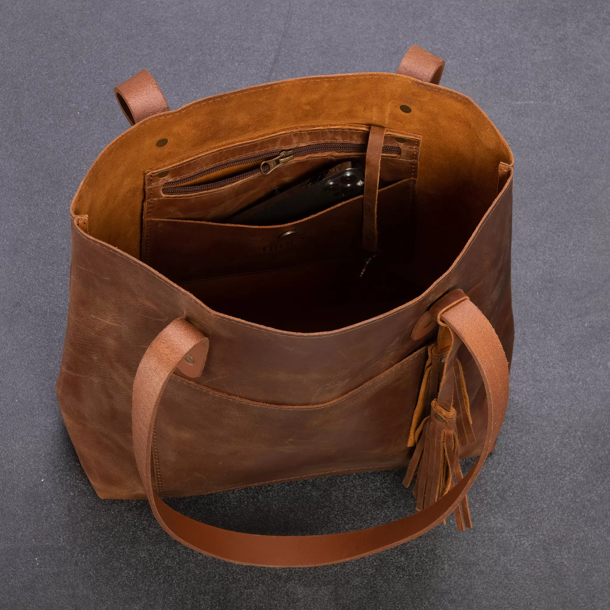 Classic Leather Tote