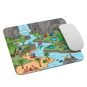 colourful world mouse pad