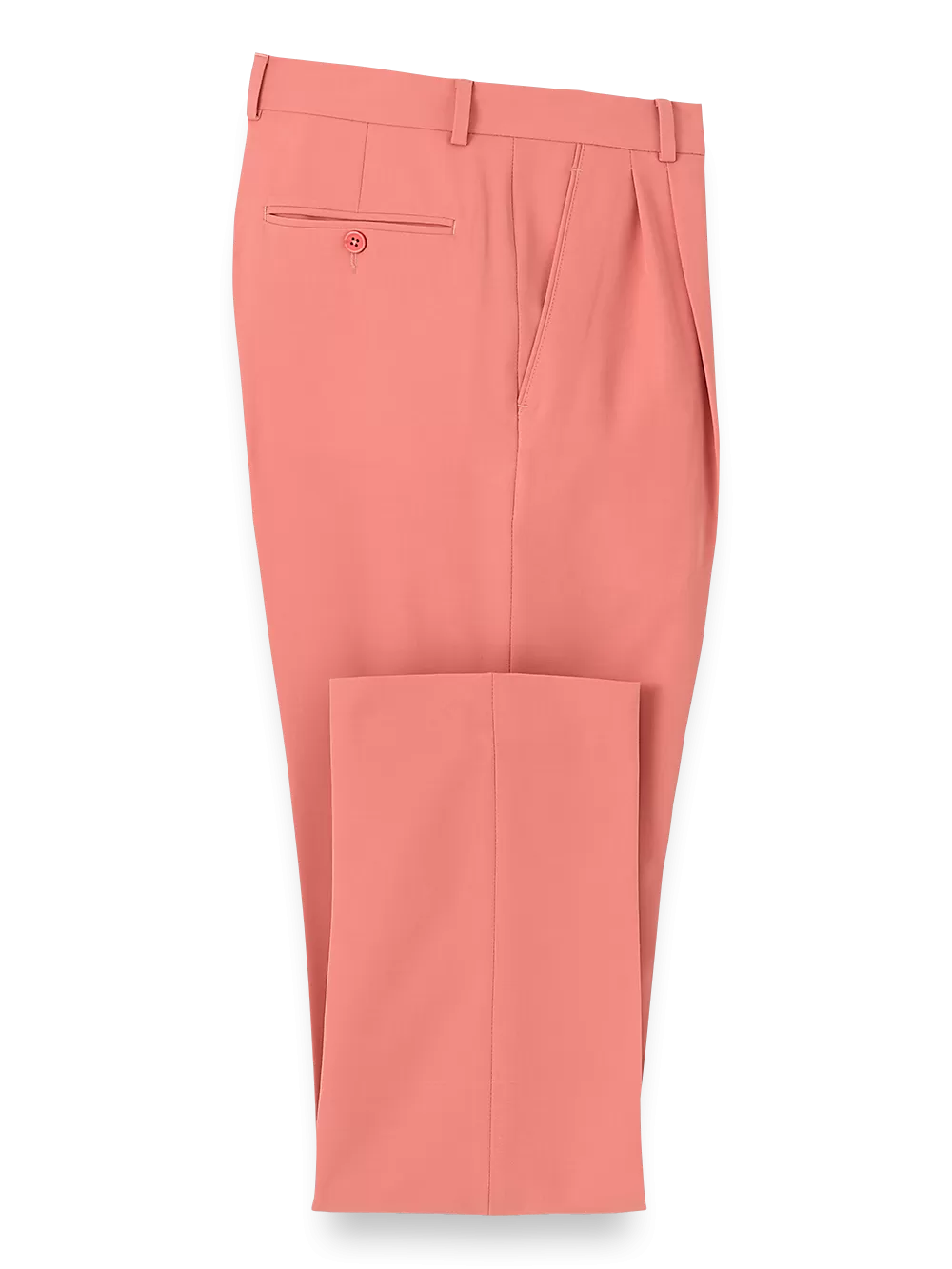 Comfort Stretch Travel Pants - Coral