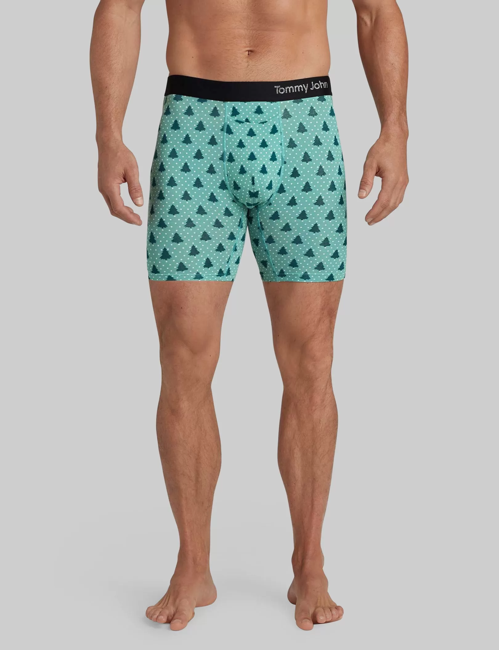 Cool Cotton Mid-Length Boxer Brief 6"