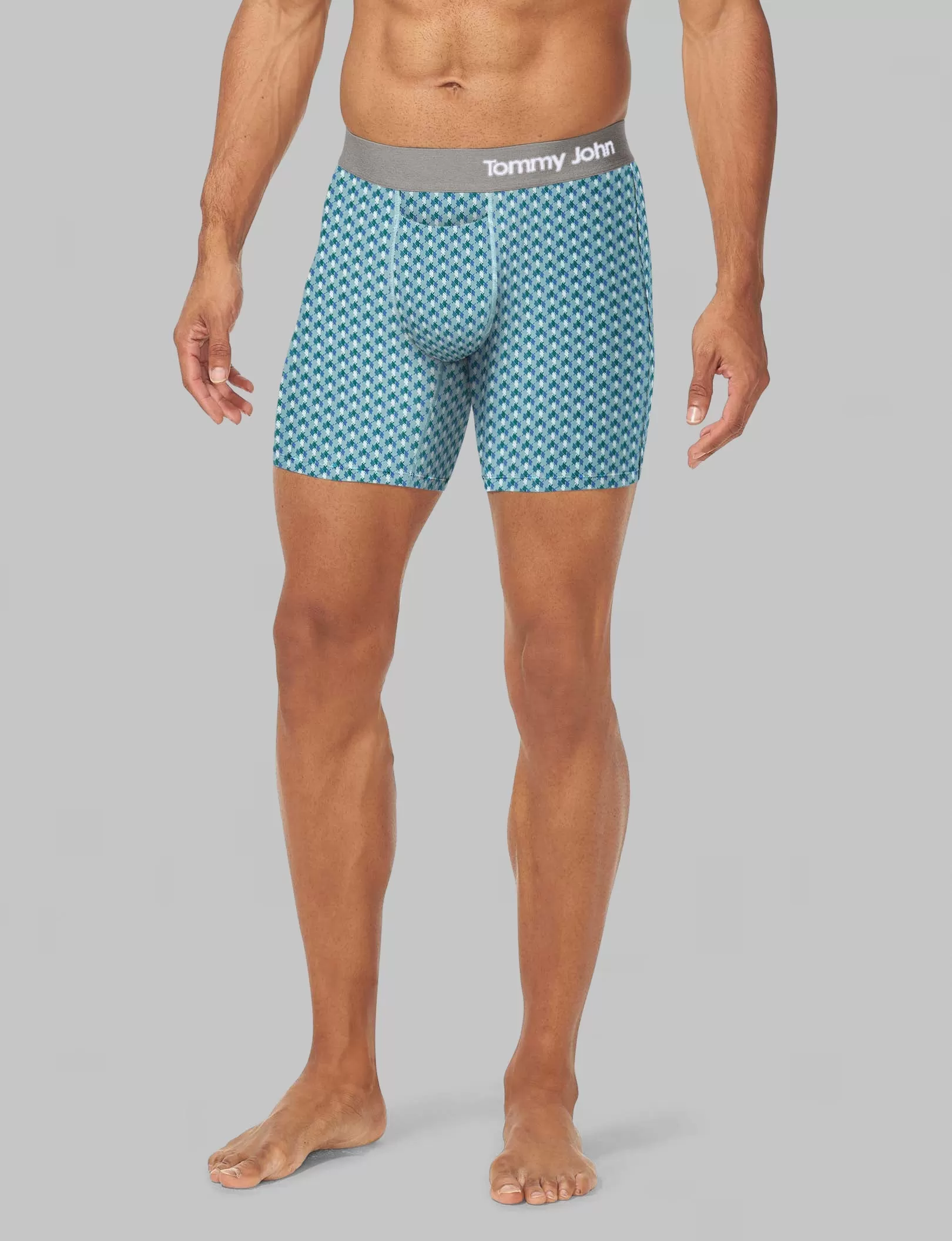 Cool Cotton Mid-Length Boxer Brief 6"