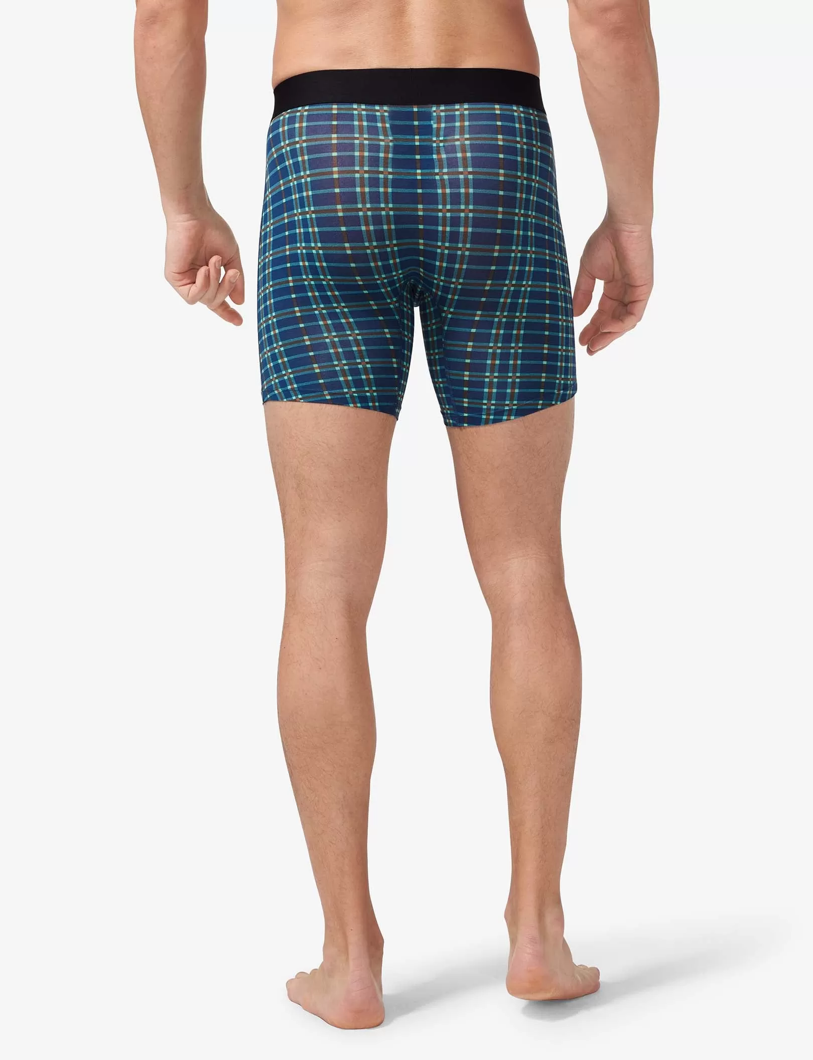 Cool Cotton Mid-Length Boxer Brief 6"