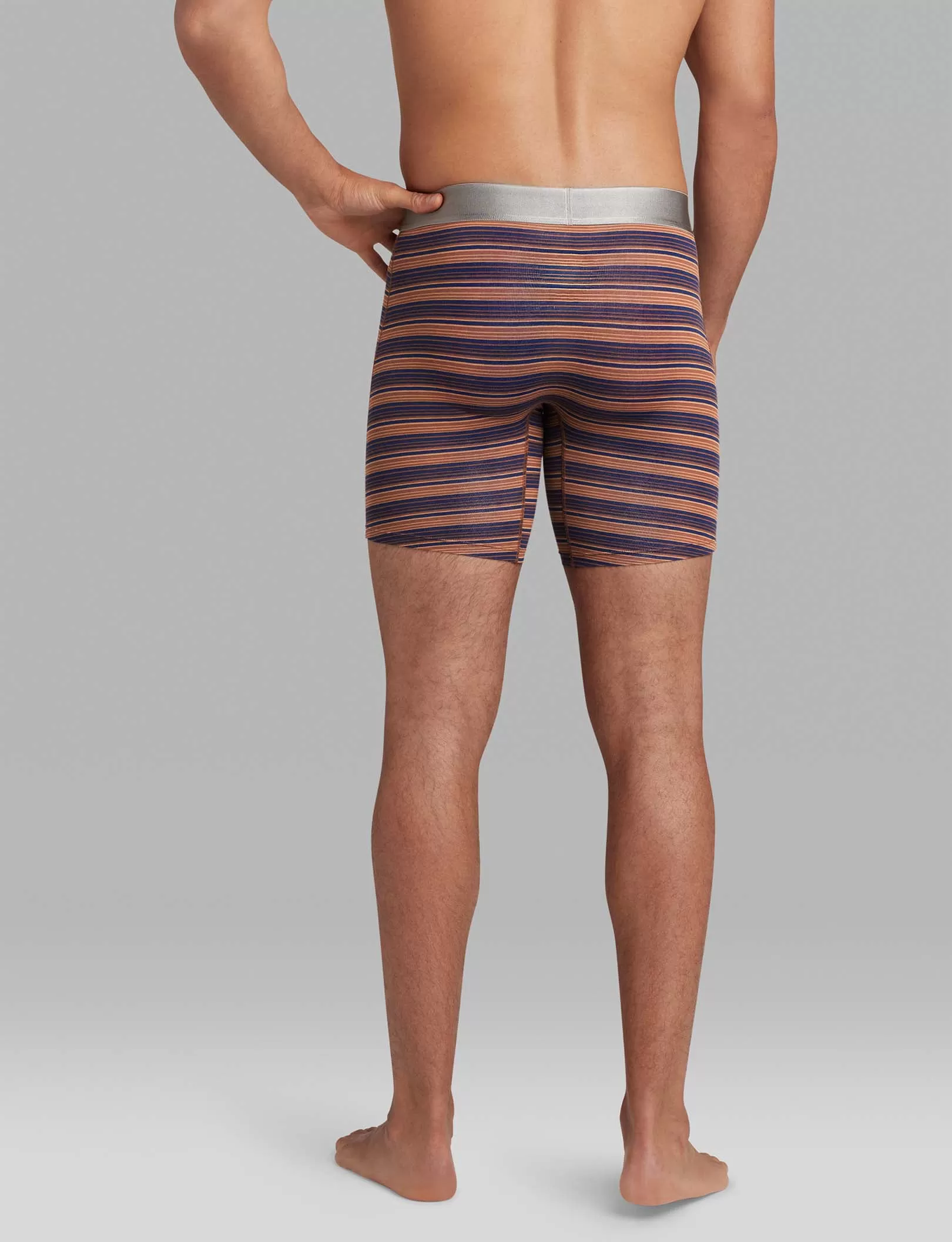 Cool Cotton Mid-Length Boxer Brief 6"