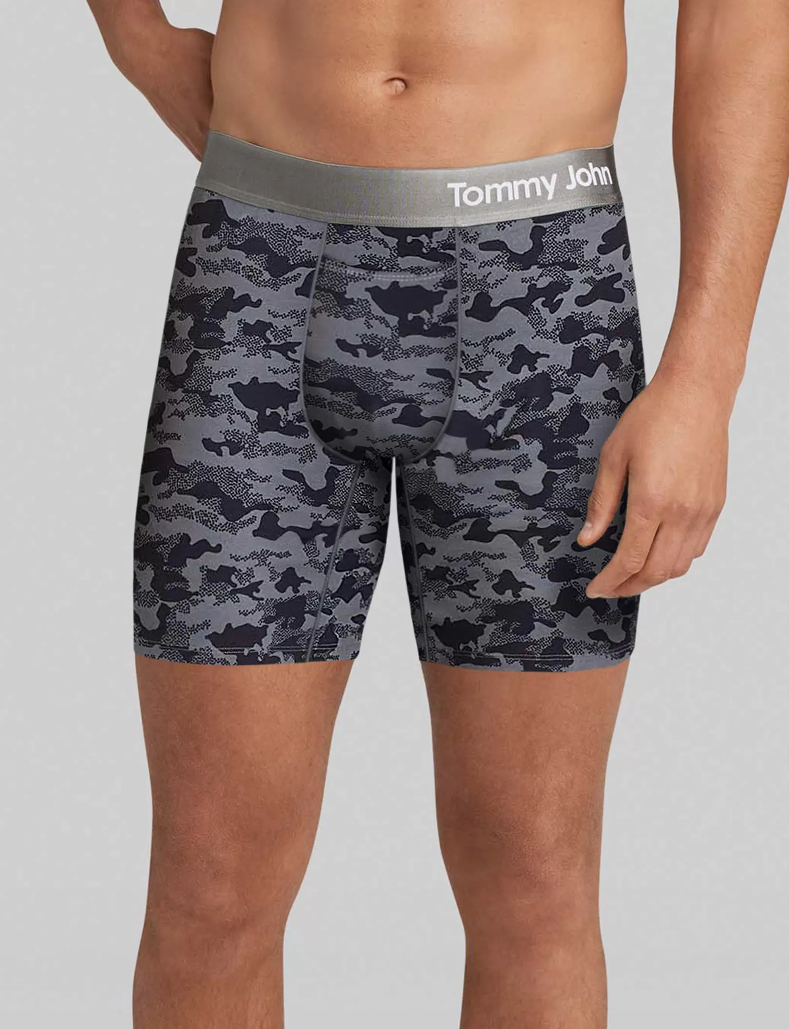 Cool Cotton Mid-Length Boxer Brief 6"