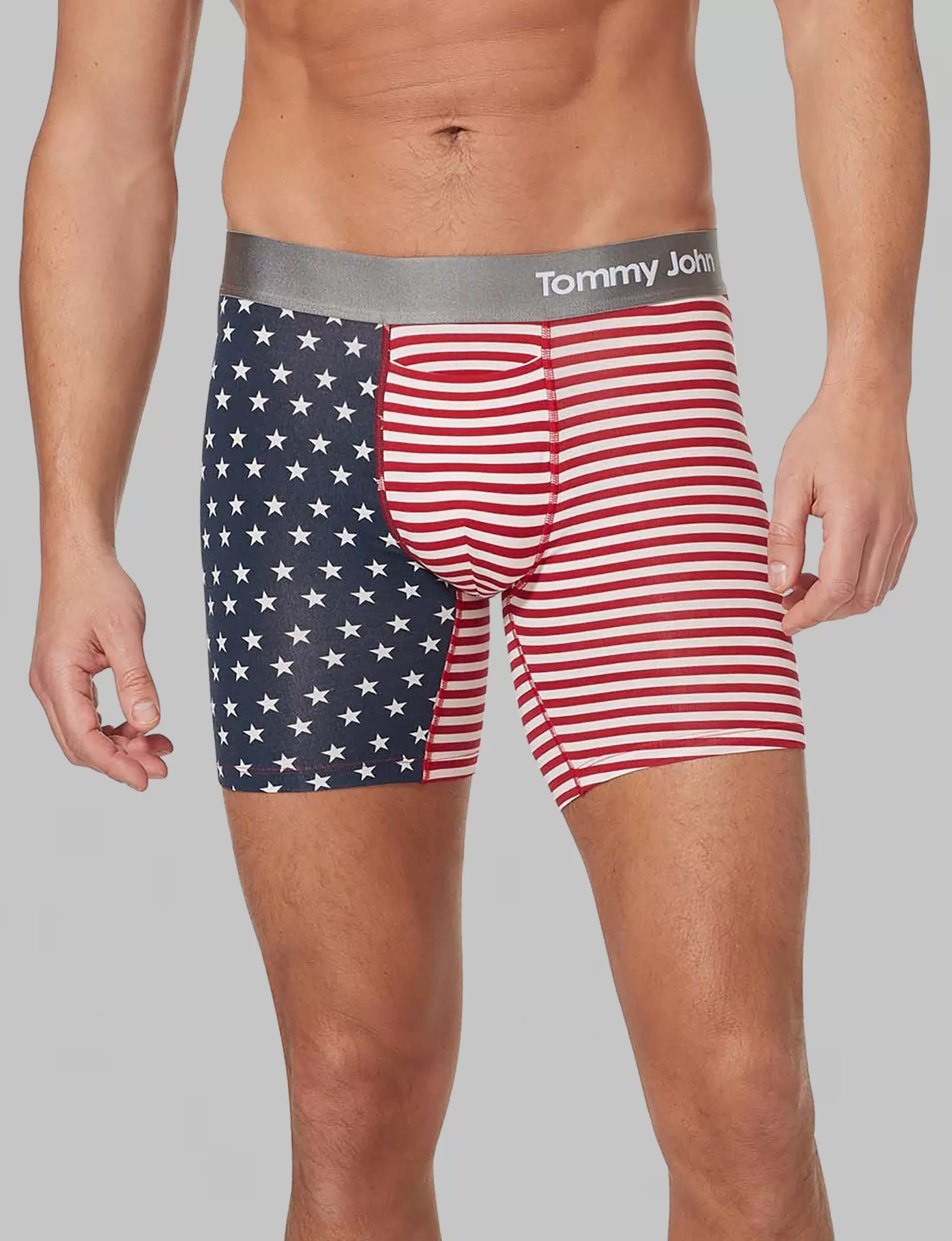 Cool Cotton Mid-Length Boxer Brief 6"