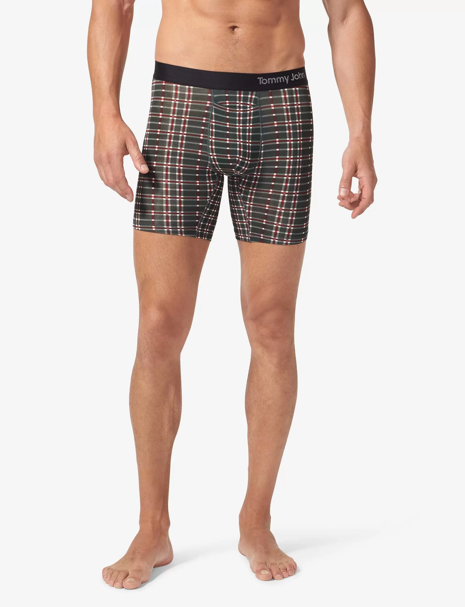 Cool Cotton Mid-Length Boxer Brief 6"