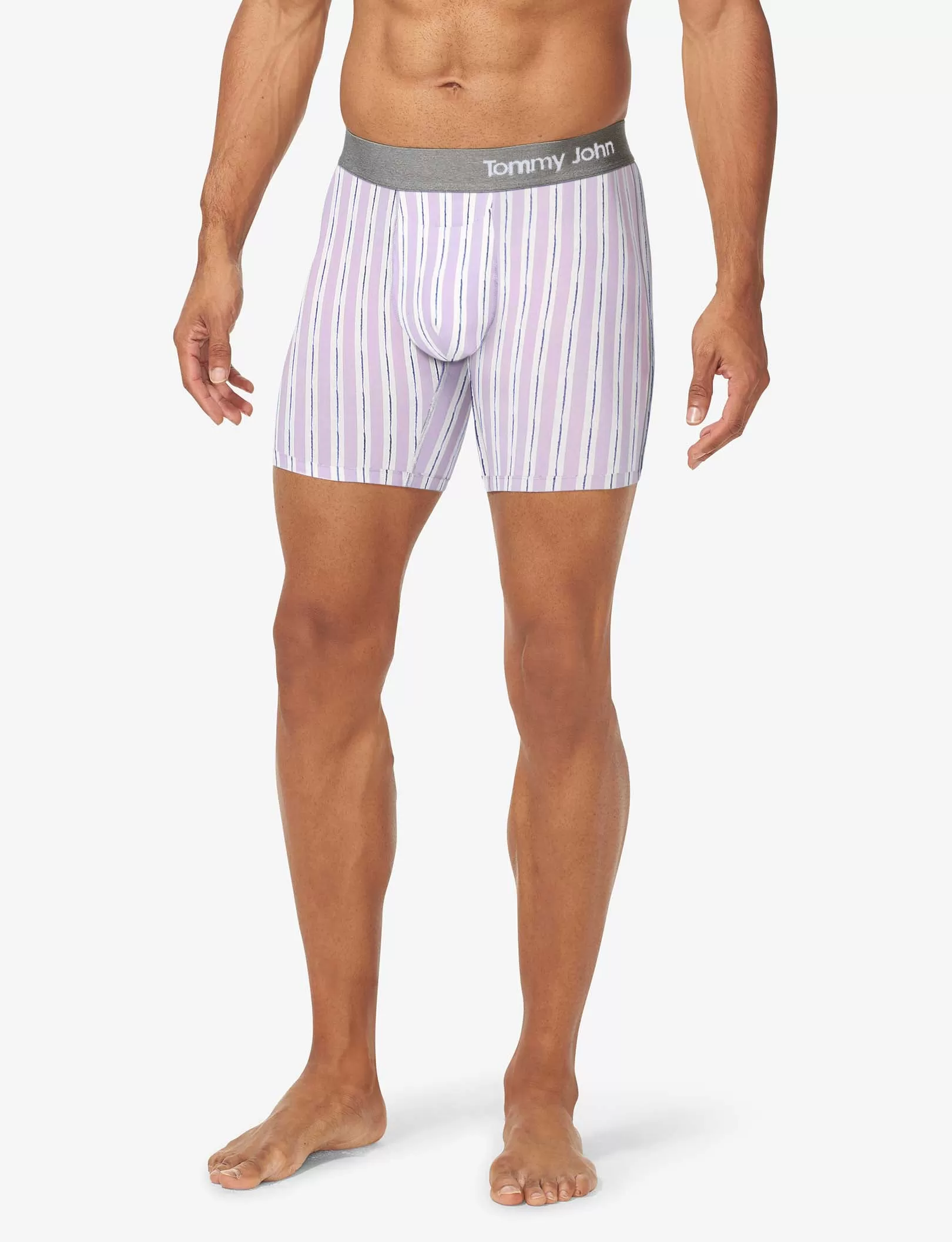 Cool Cotton Mid-Length Boxer Brief 6"