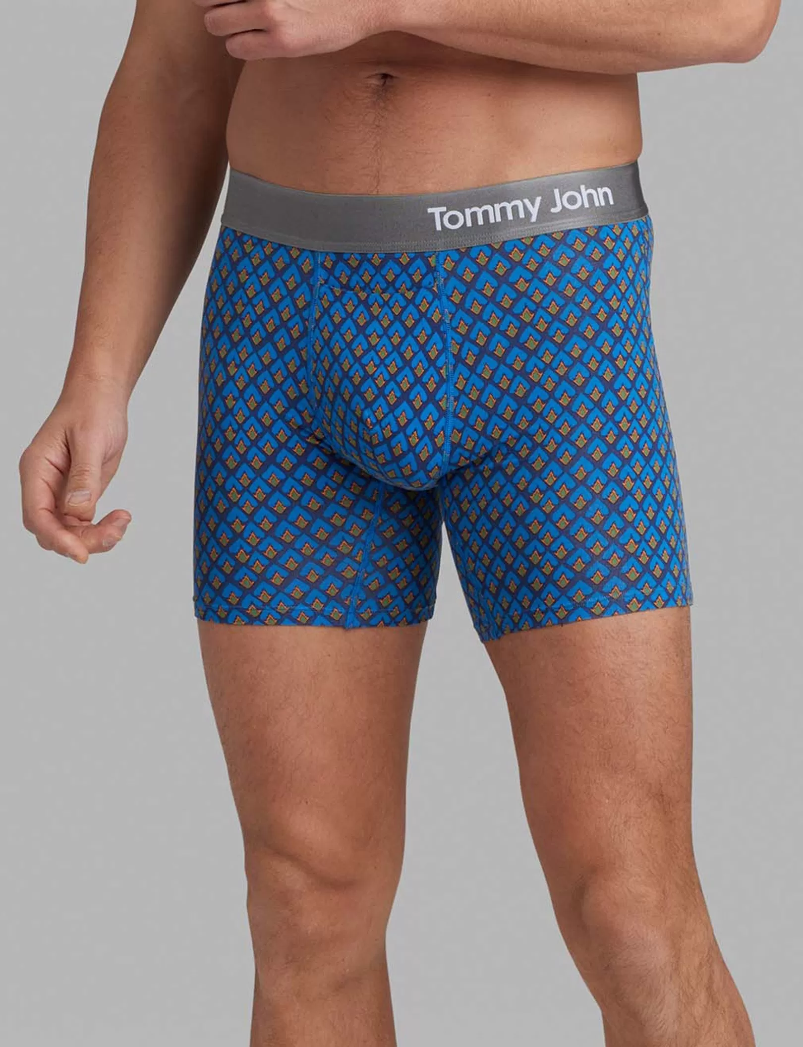 Cool Cotton Mid-Length Boxer Brief 6"