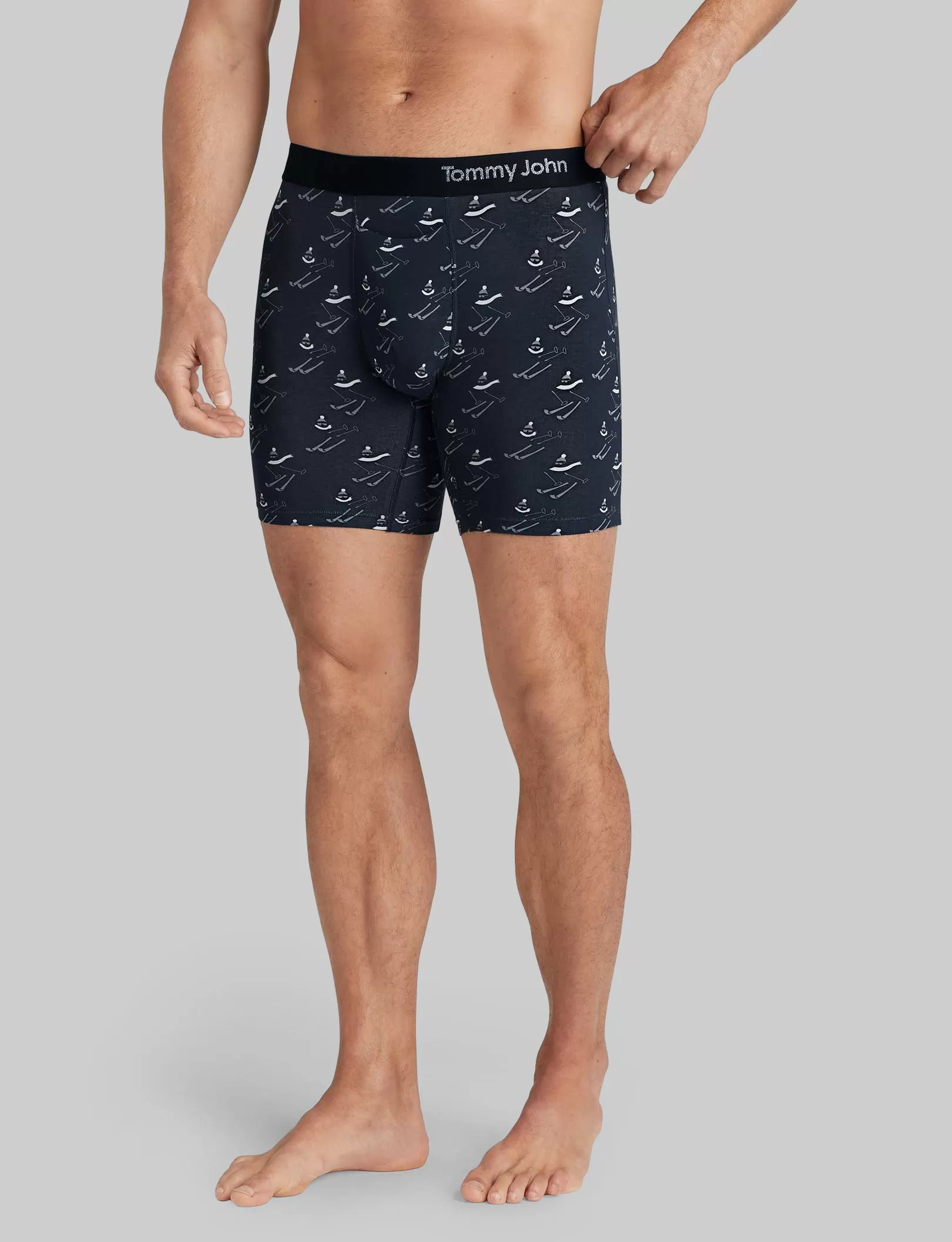 Cool Cotton Mid-Length Boxer Brief 6"