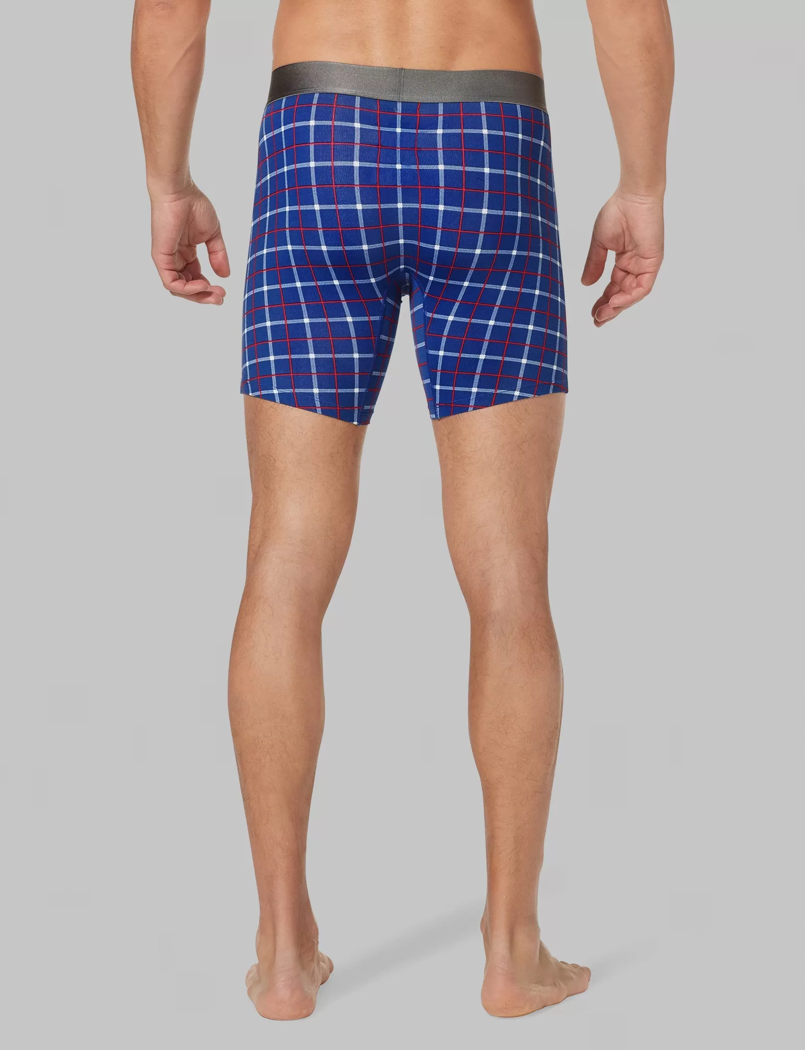 Cool Cotton Mid-Length Boxer Brief 6"