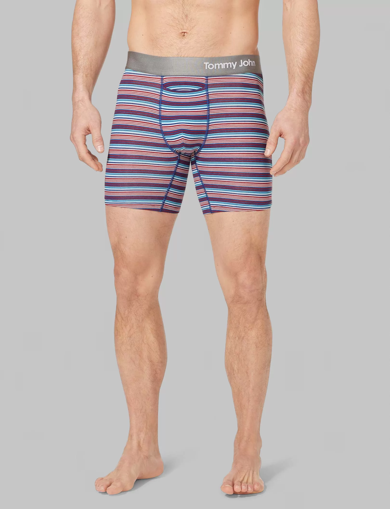 Cool Cotton Mid-Length Boxer Brief 6"