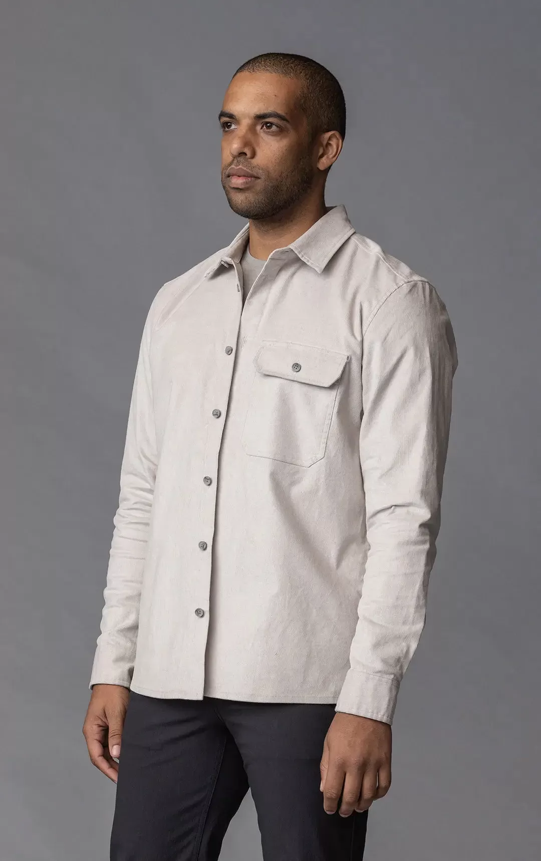 CORDUROY OVERSHIRT - CLEARANCE