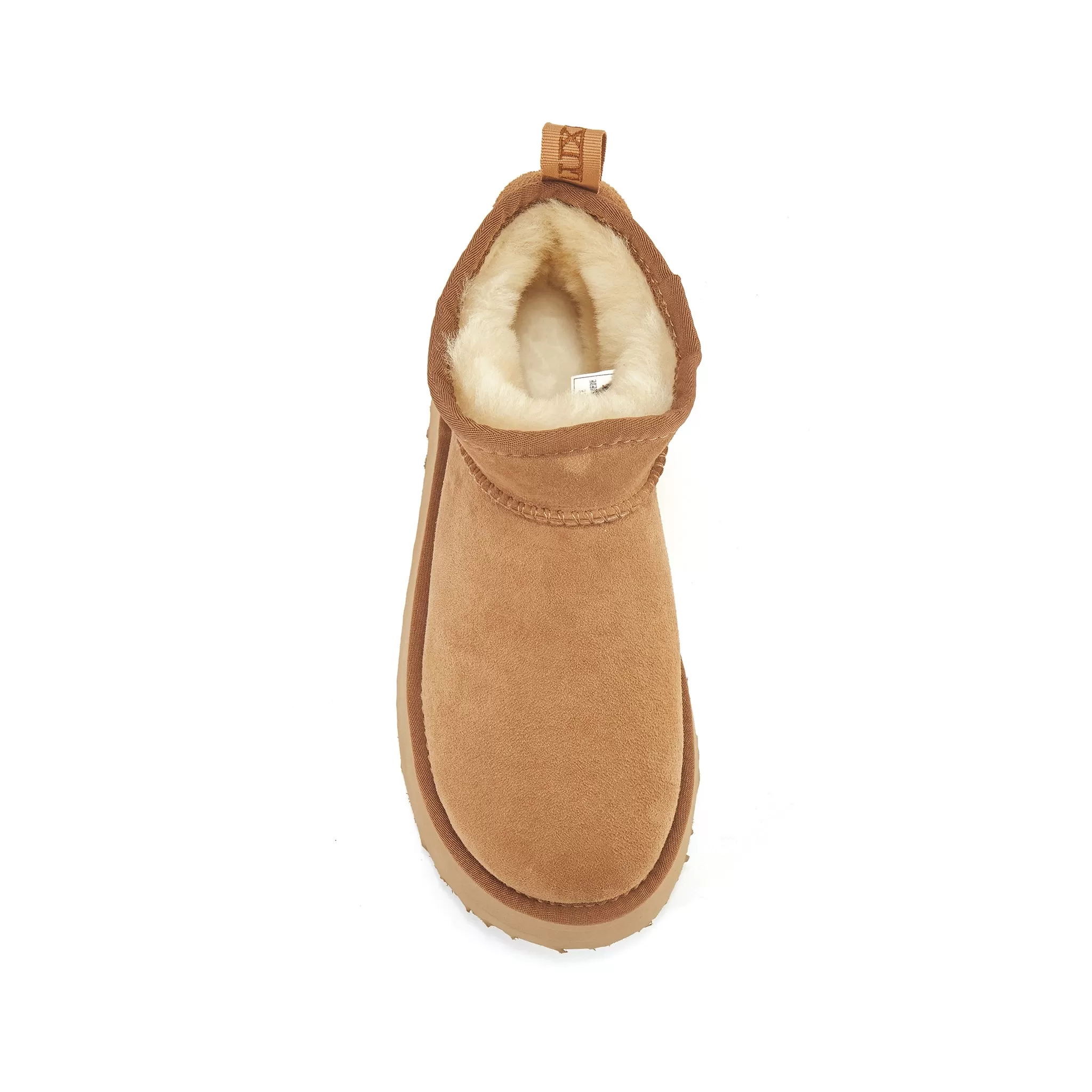 COSY ULTRA SHORT PLATFOAM CHESTNUT