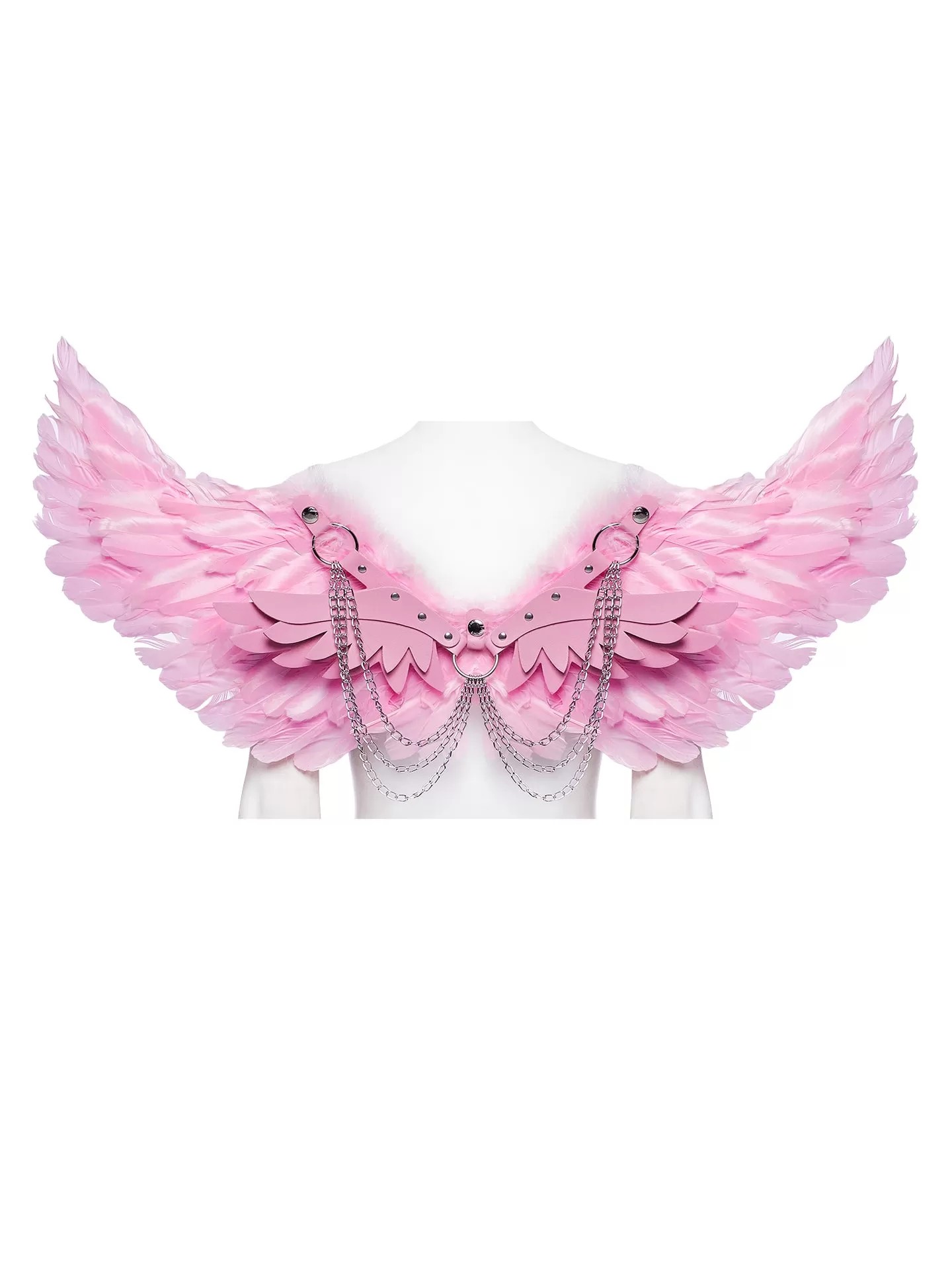 Cotton Candy Angel Wings