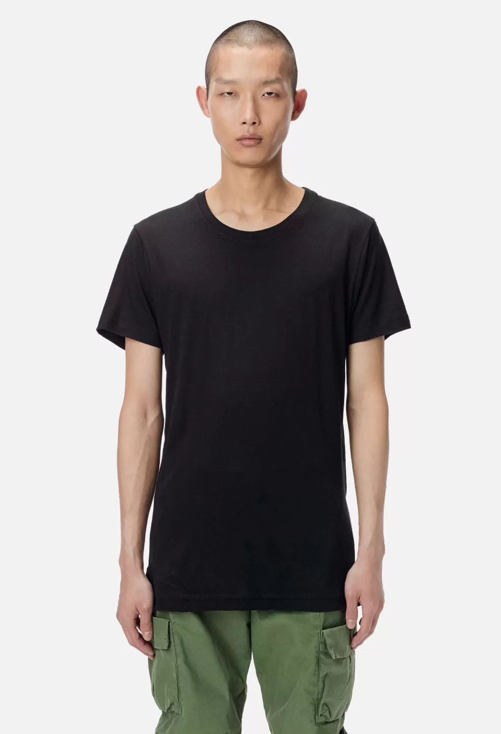 Cotton Mercer Tee / Black