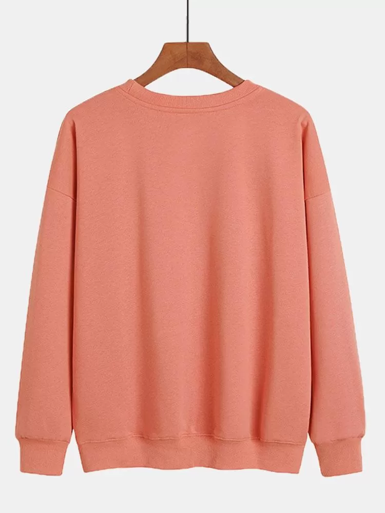 CRERI Basic multicolor cotton sweatshirts