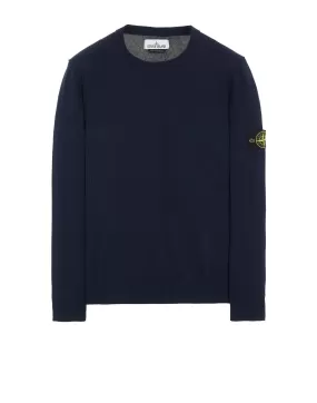 Crewneck Knit Navy Blue