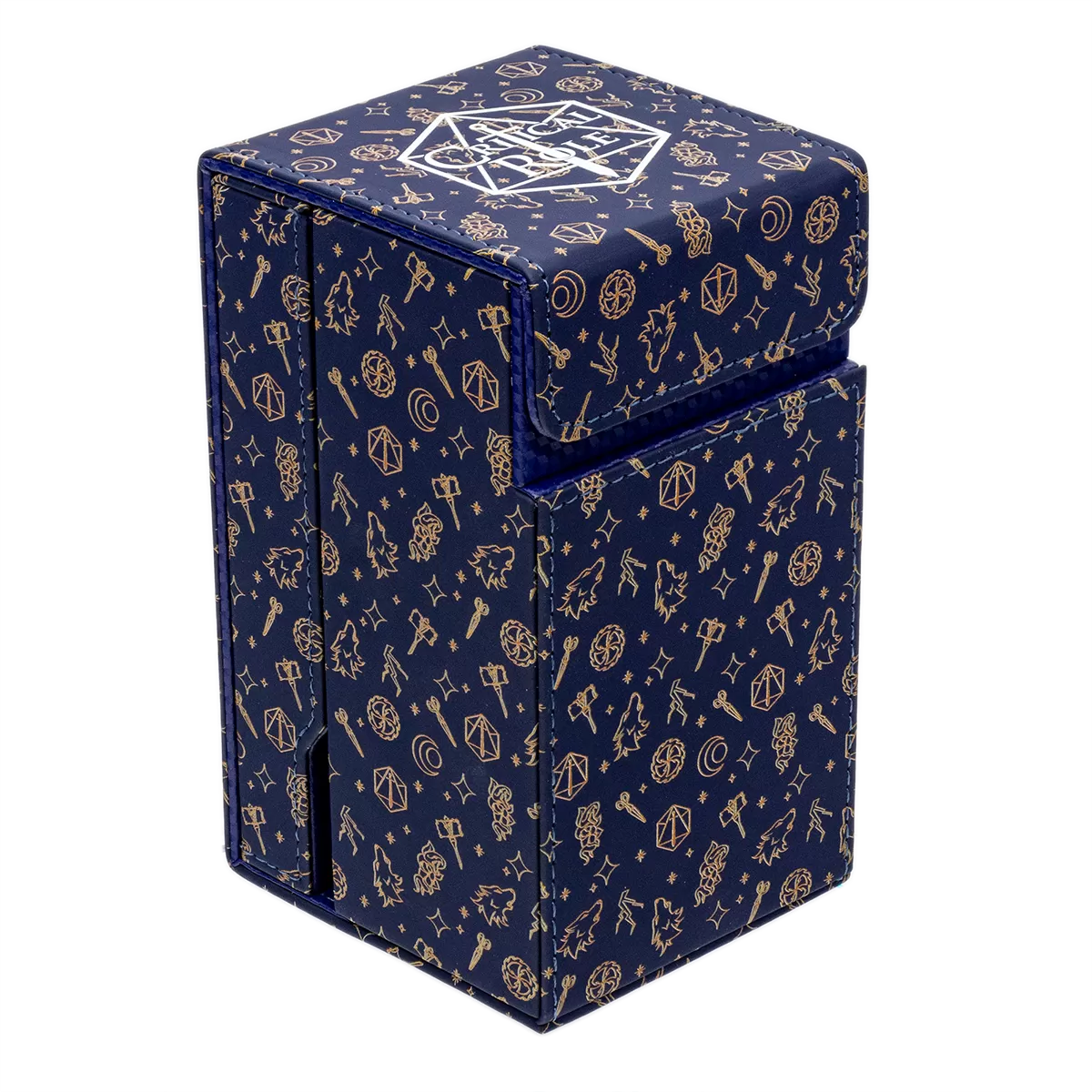 Critical Role Bells Hells Pattern Printed Leatherette Dice Tower