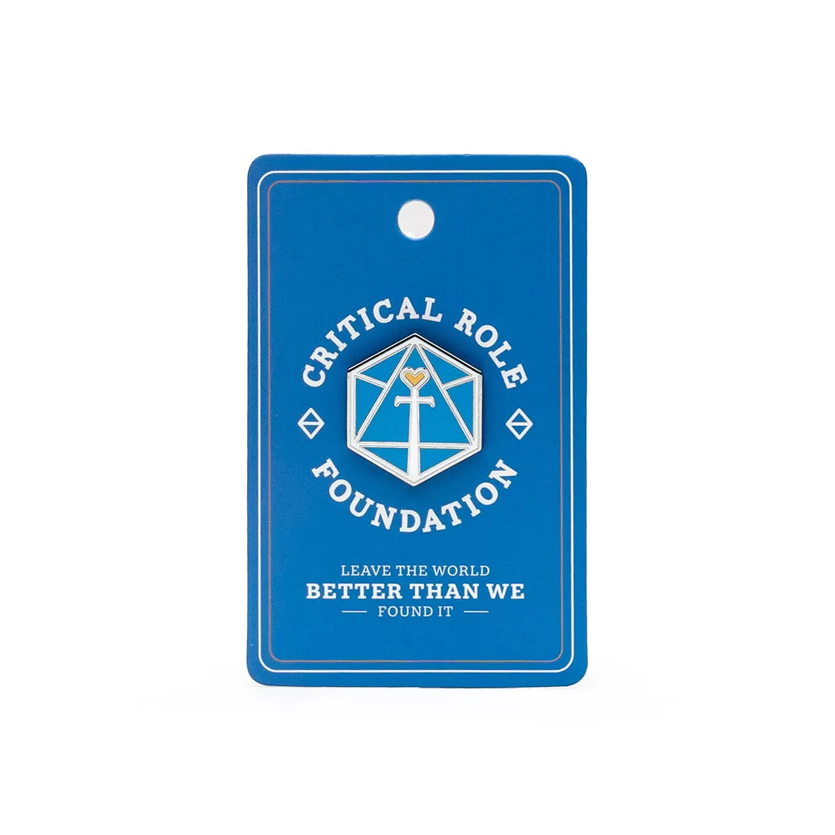 Critical Role Foundation Enamel Pin