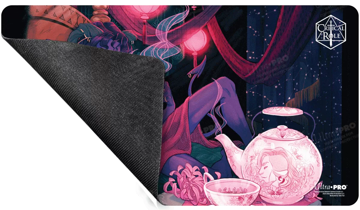 Critical Role PoD Stitched Edge Playmat - Mollymauk Tealeaf