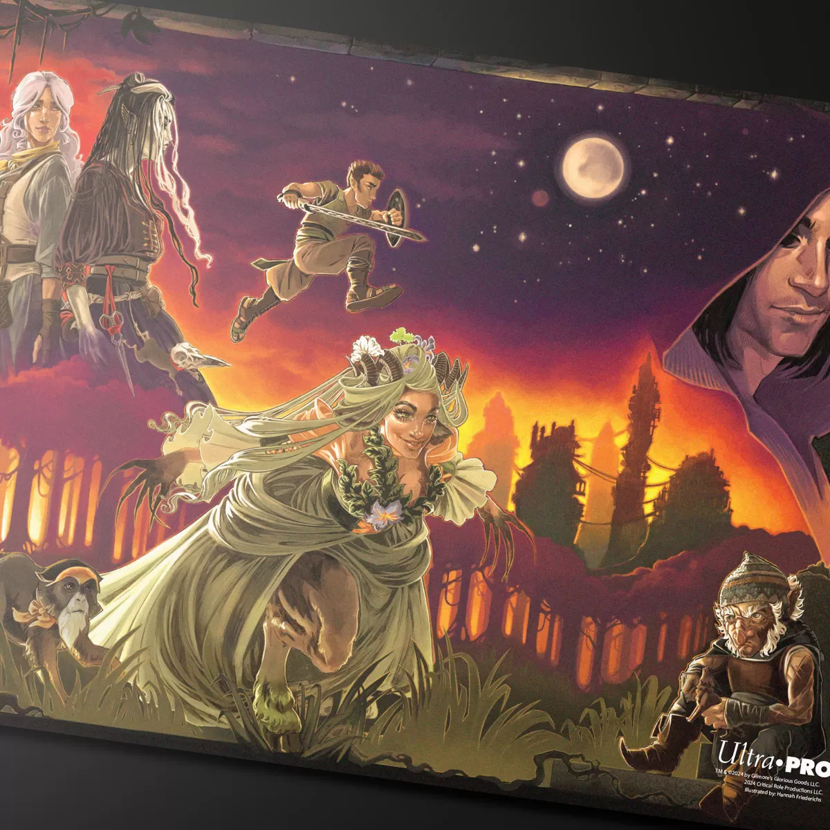 Critical Role PoD Stitched Edge Playmat - Pulp Poster