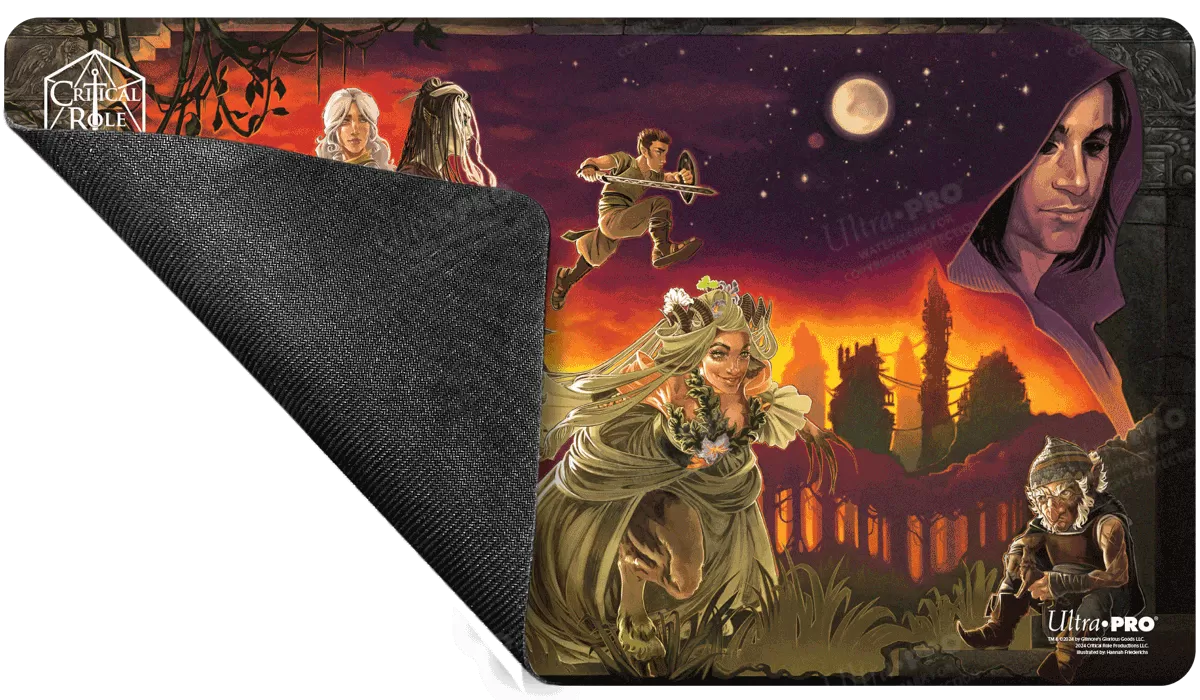 Critical Role PoD Stitched Edge Playmat - Pulp Poster