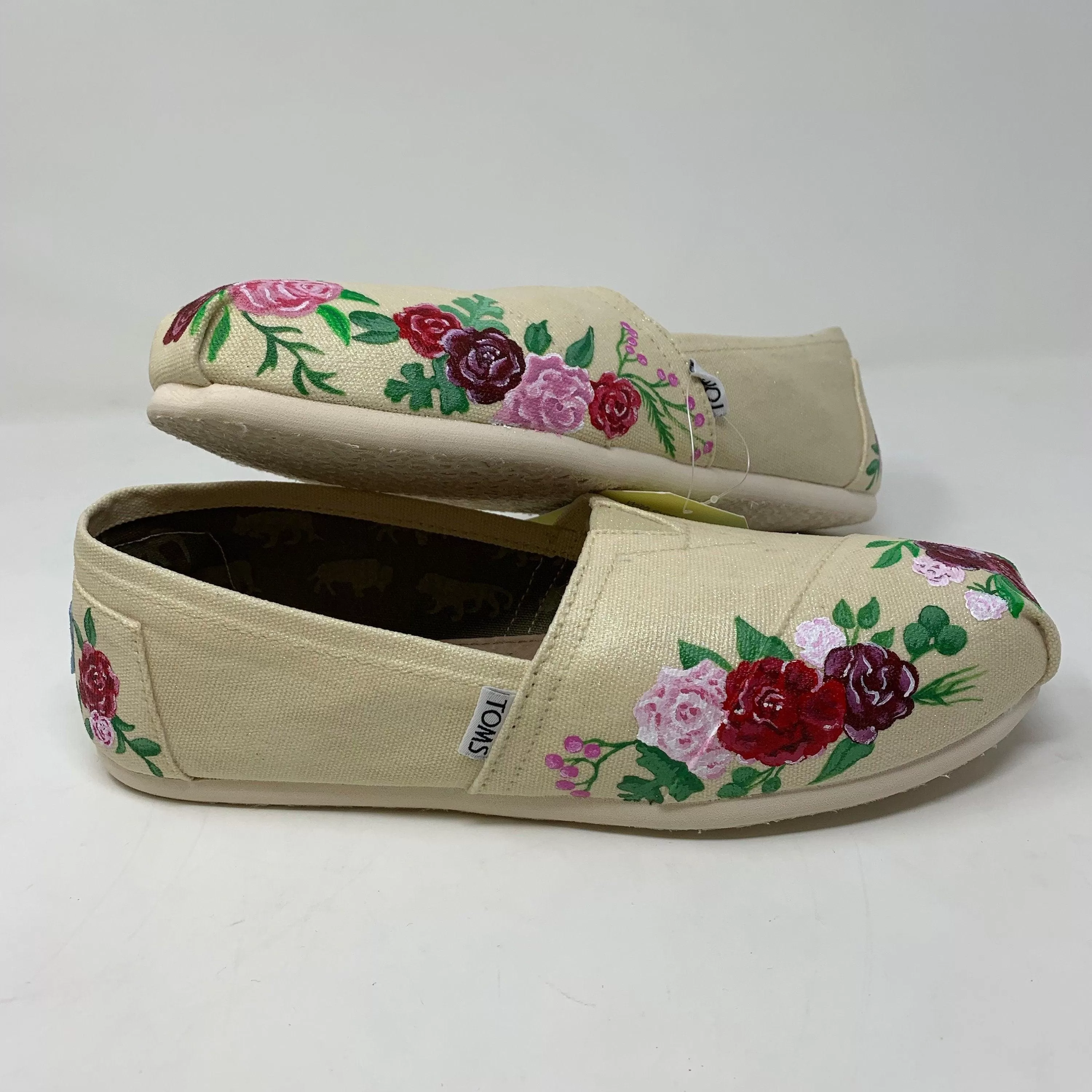 Custom Floral Shoes