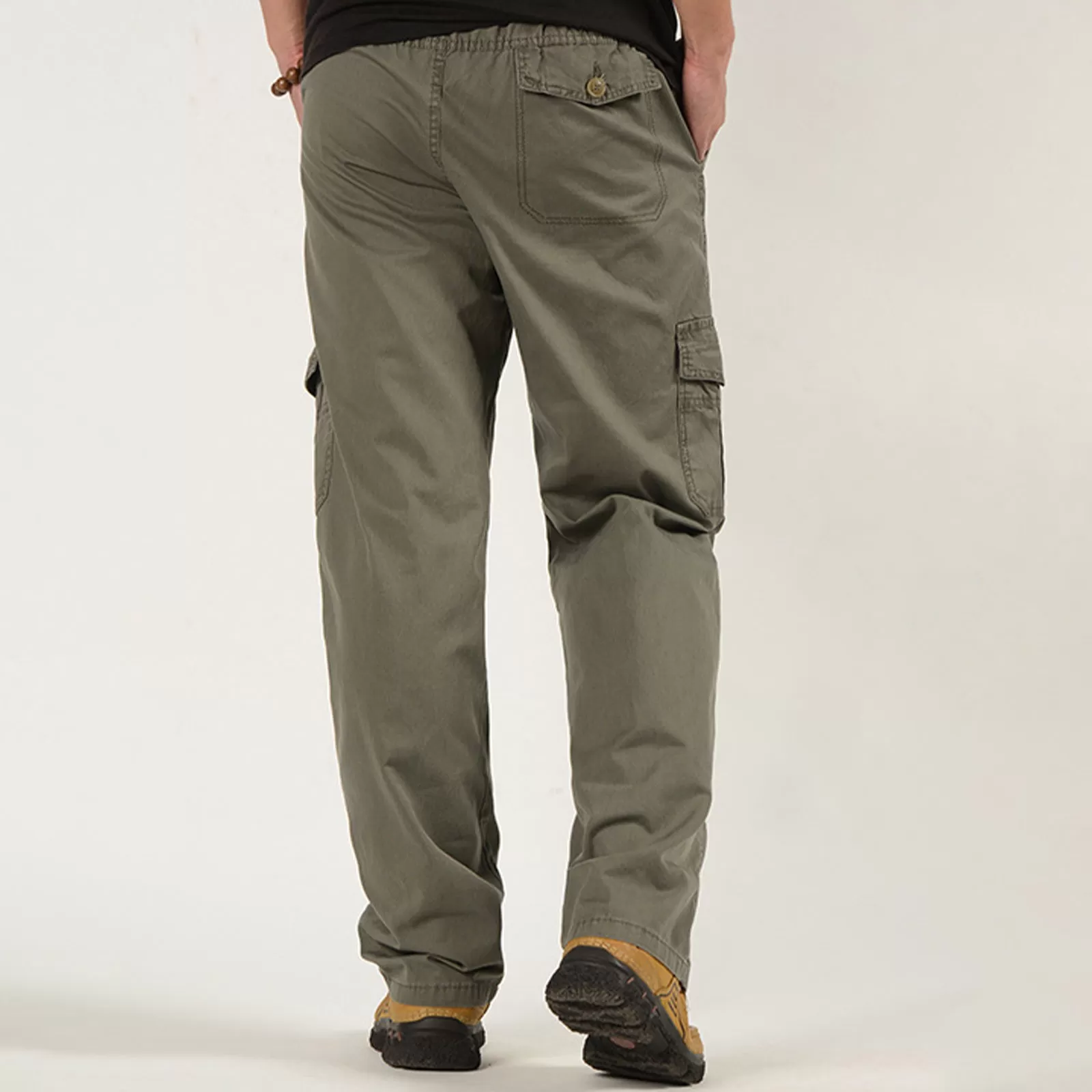 CUSUAL LOOSE MULTI-POCKETS  CARGO PANTS