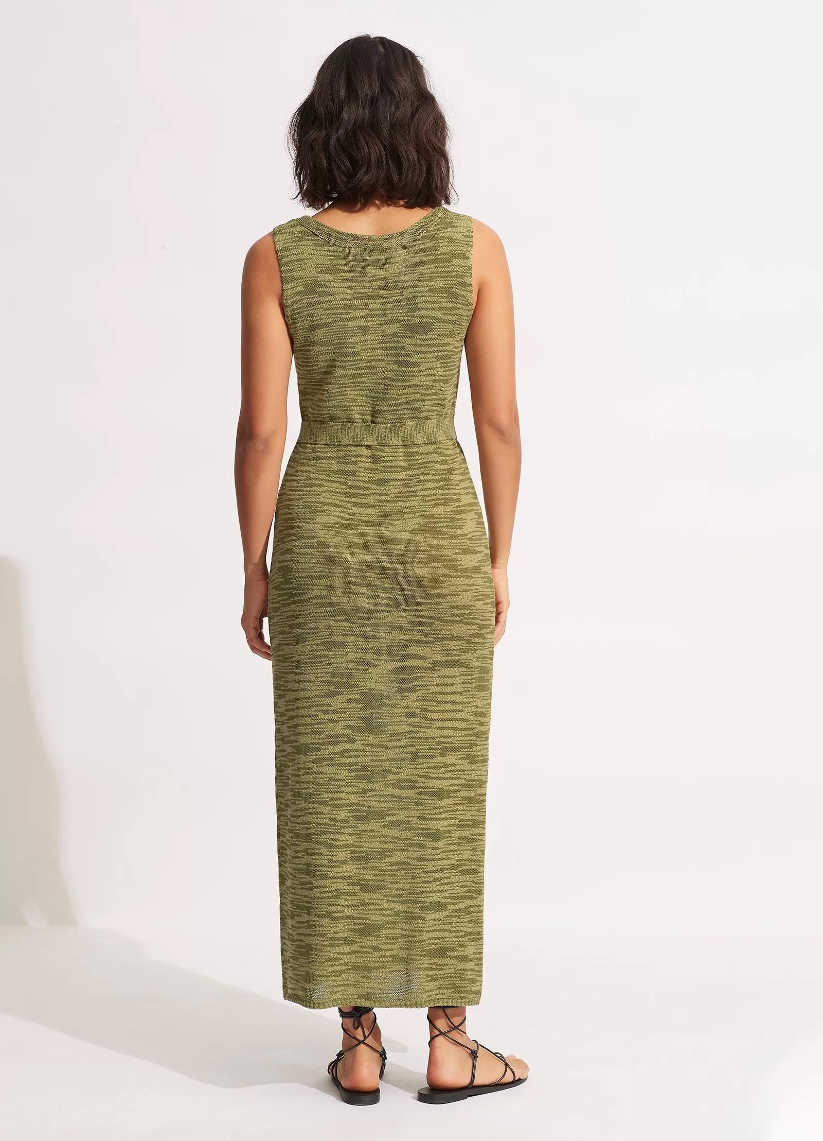 Daybreak Knit Dress  - Olive