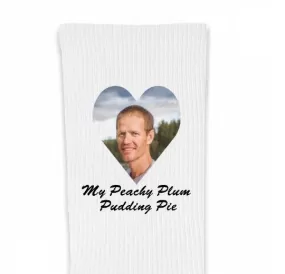 Design Your Own Custom Printed Crew Socks - Large