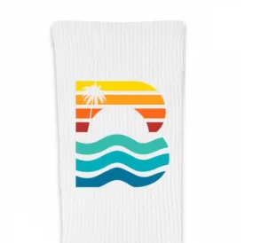 Design Your Own Custom Printed Crew Socks - Large