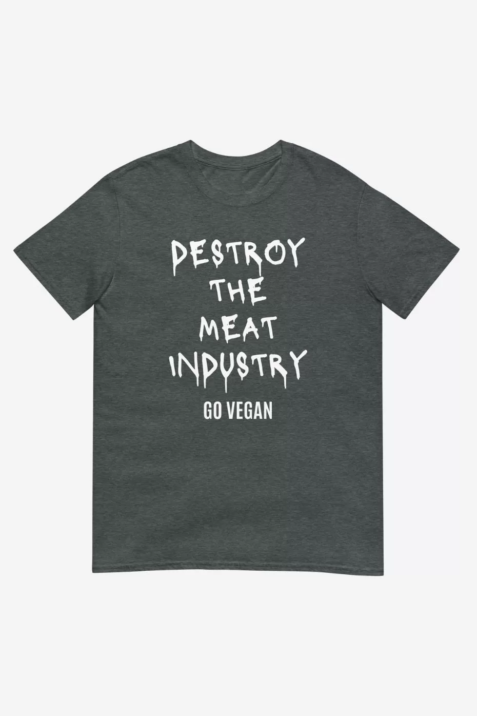 Destroy The Meat Industry Unisex Basic T-Shirt