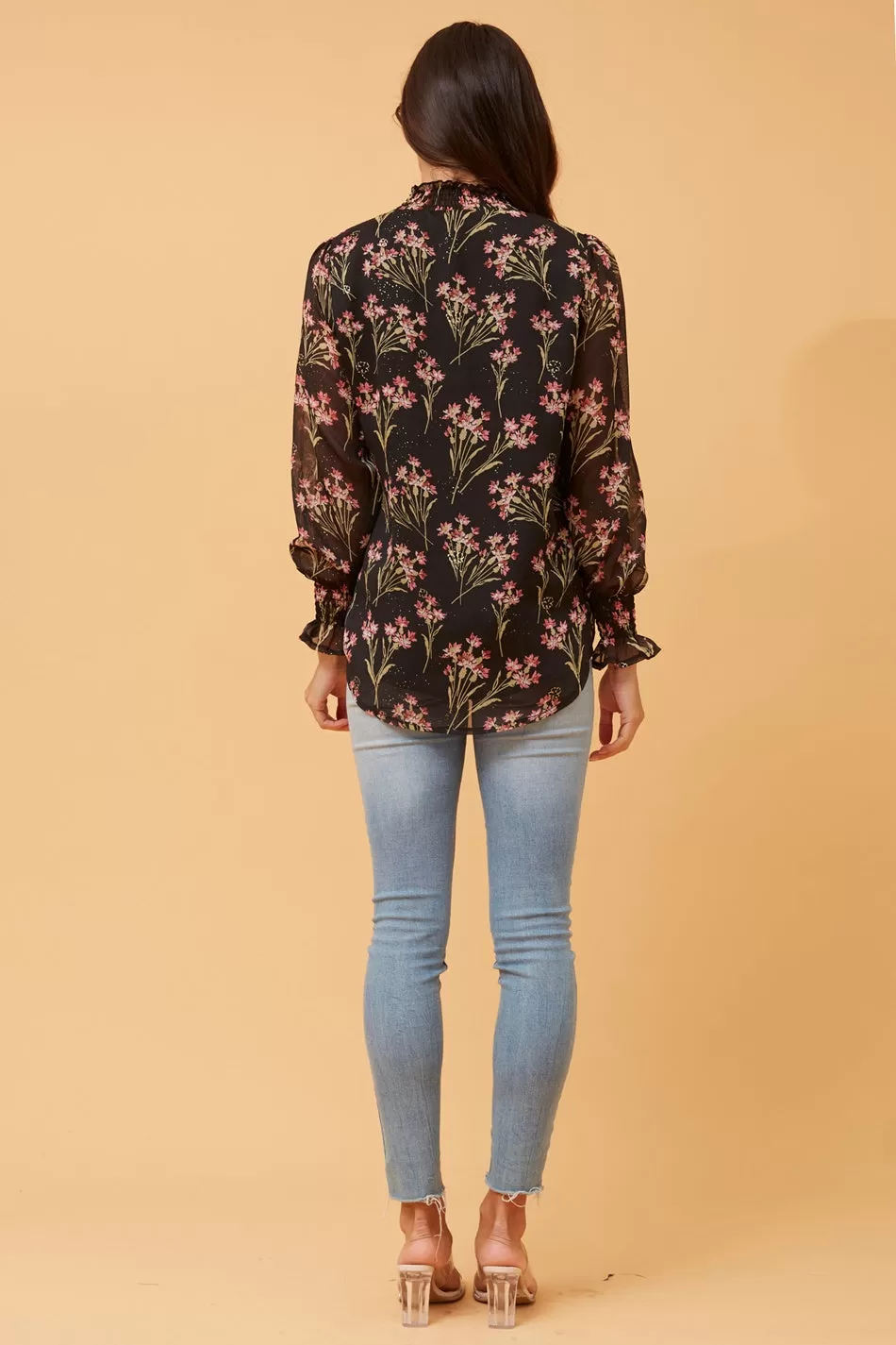 DIANA FLORAL TOP