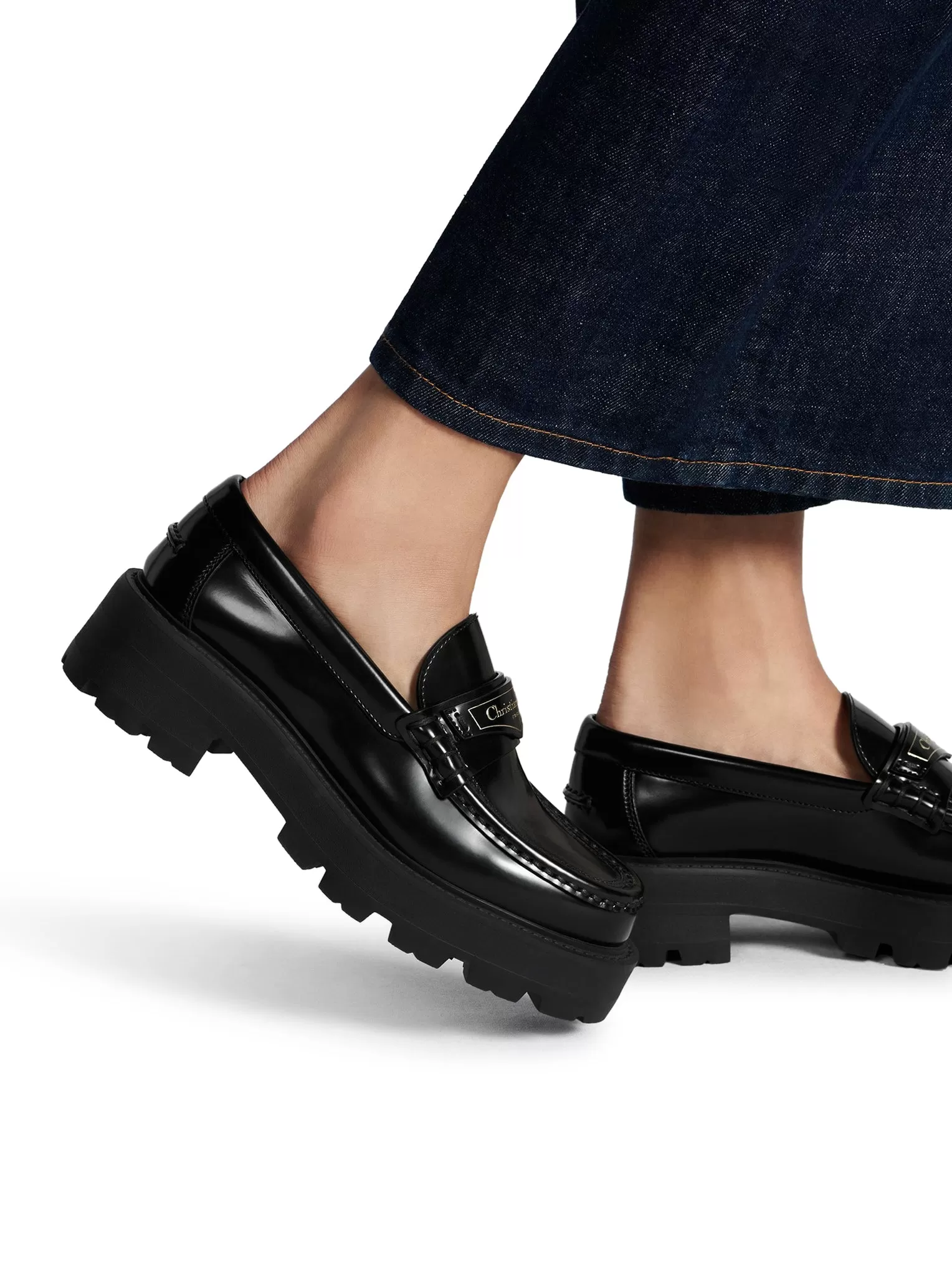 DIOR BOY PLATFORM LOAFERS