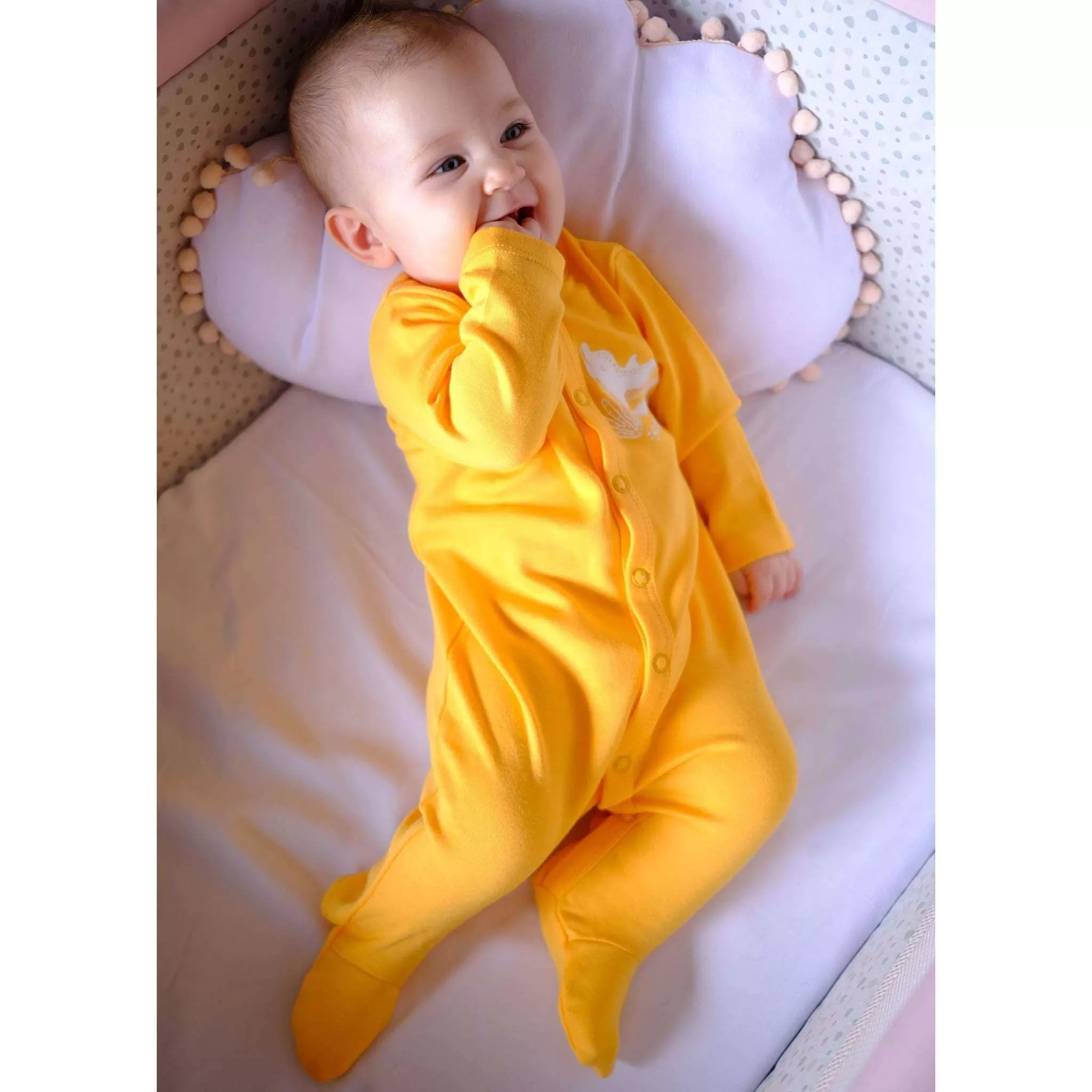 Dolphin Baby Sleepsuit with Close Toe