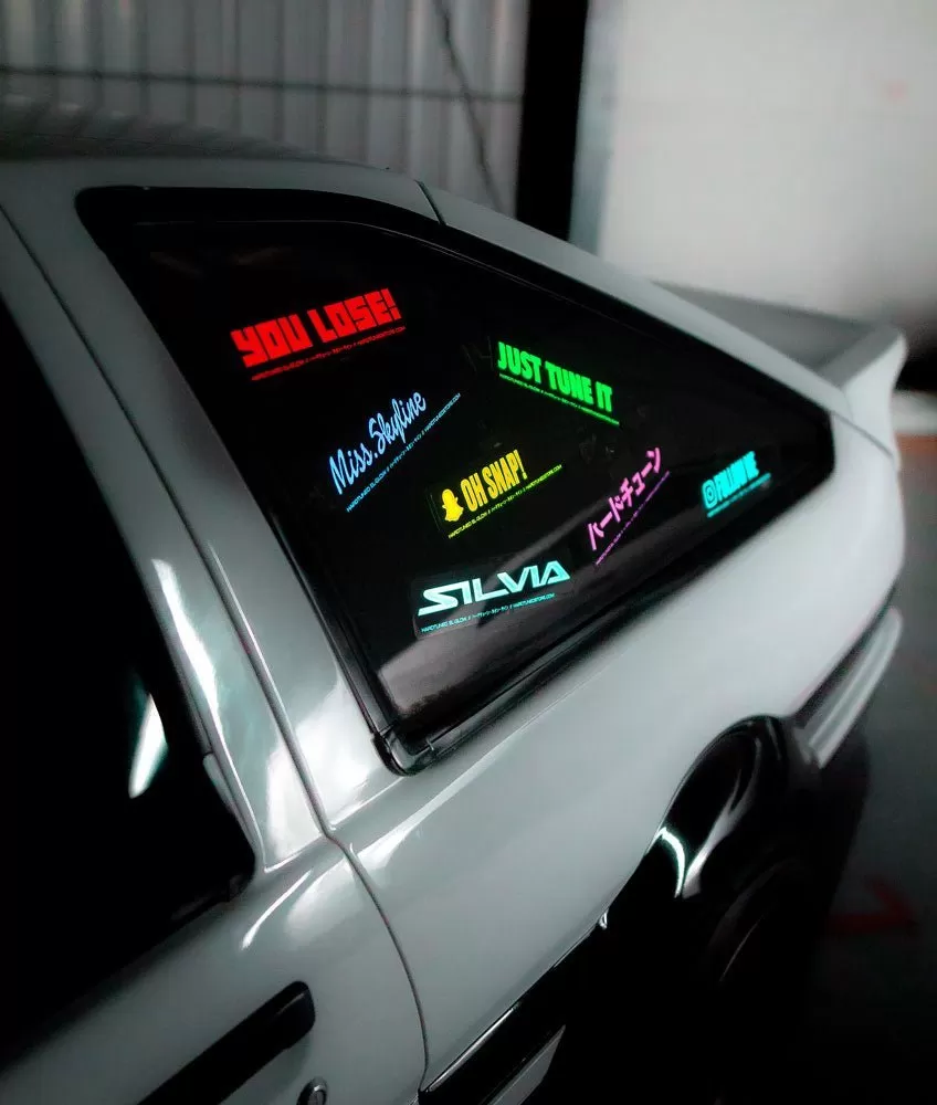 ELGlow™ Custom Text Electric Sticker