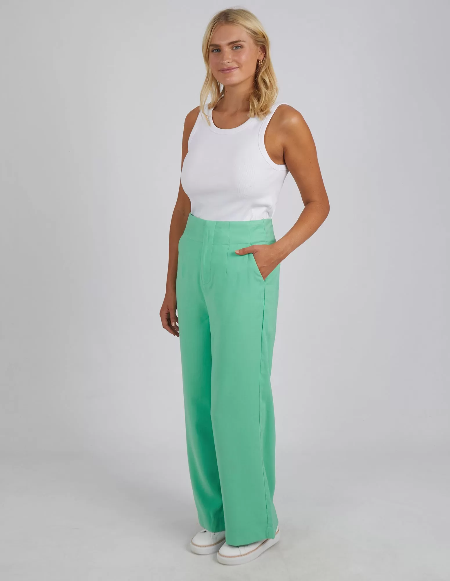 Elm - Rhiannon Wide Leg Pant - Meadow