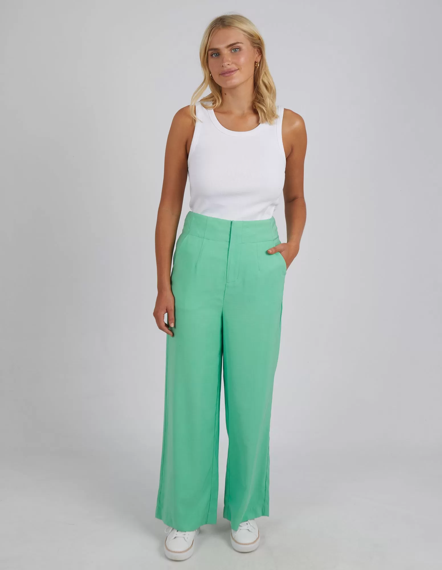 Elm - Rhiannon Wide Leg Pant - Meadow