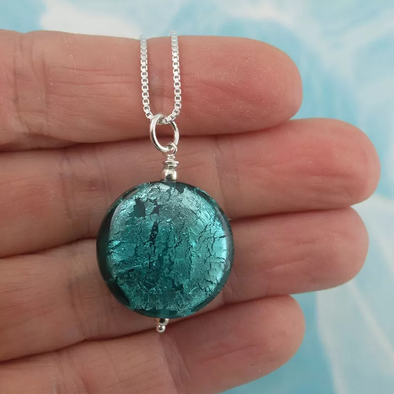 emerald sparkle mini pendant