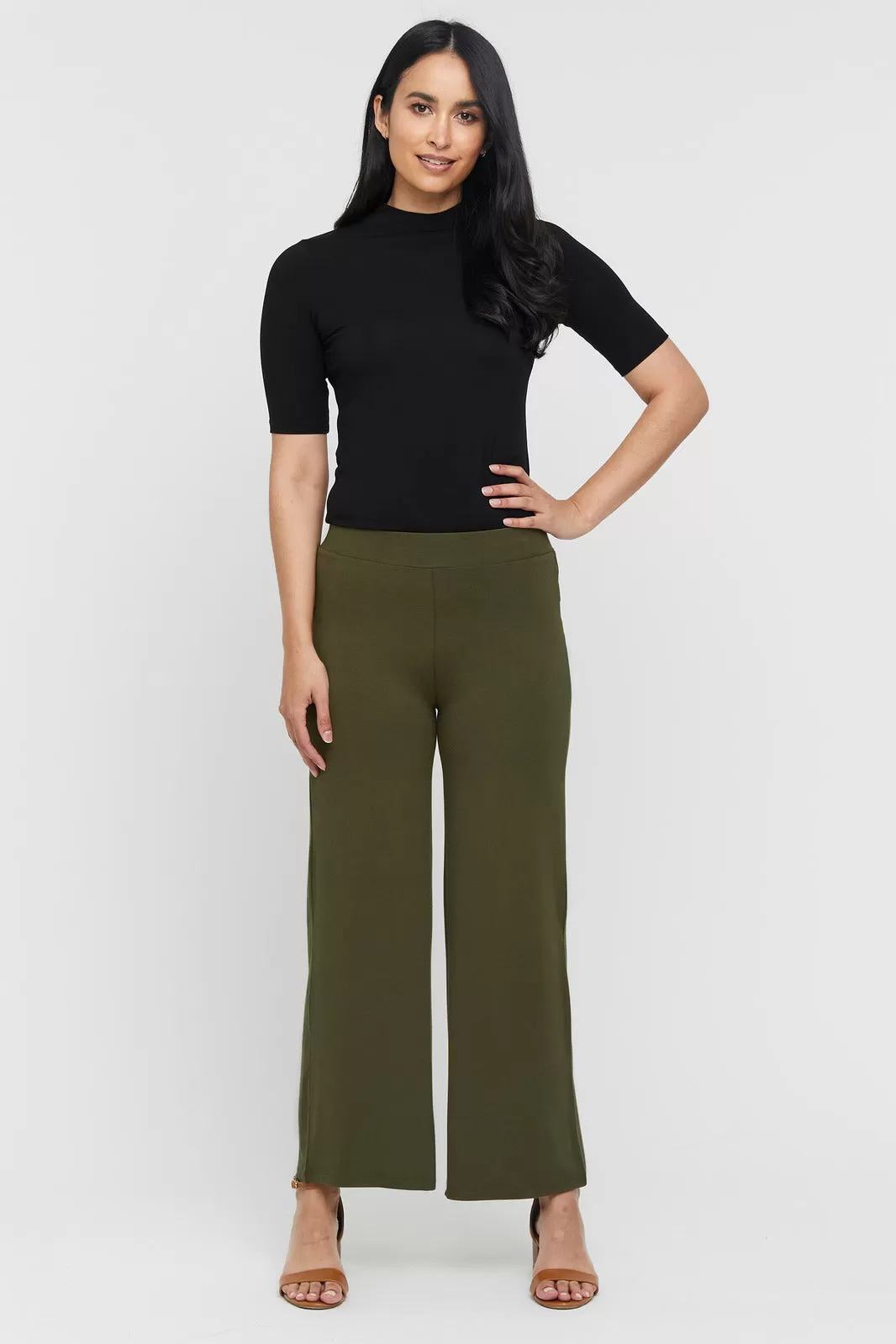 Eva Pant - Dark Olive